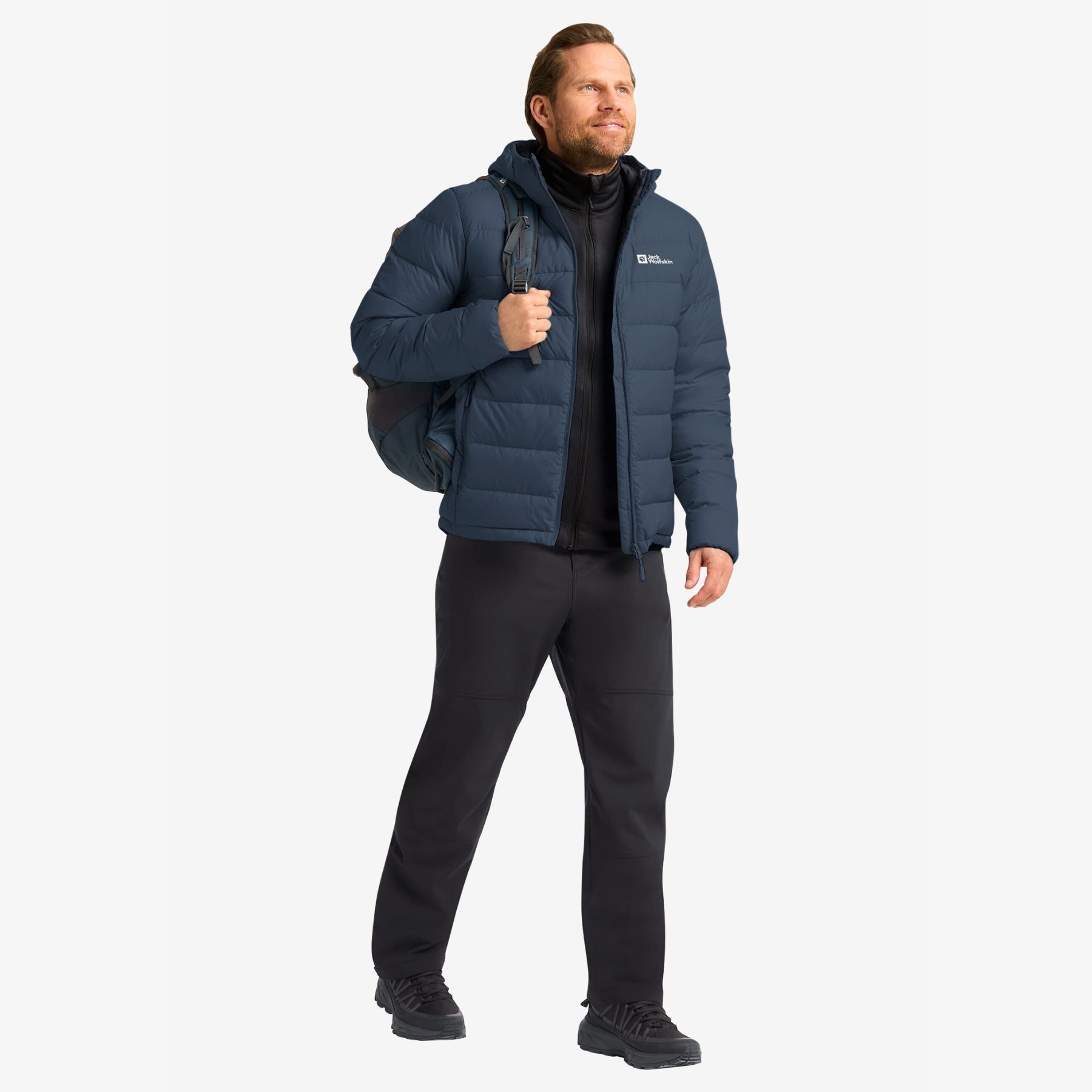 Куртка Jack Wolfskin Ather Down Hoody M Rds (1207671_T0352) - фото
