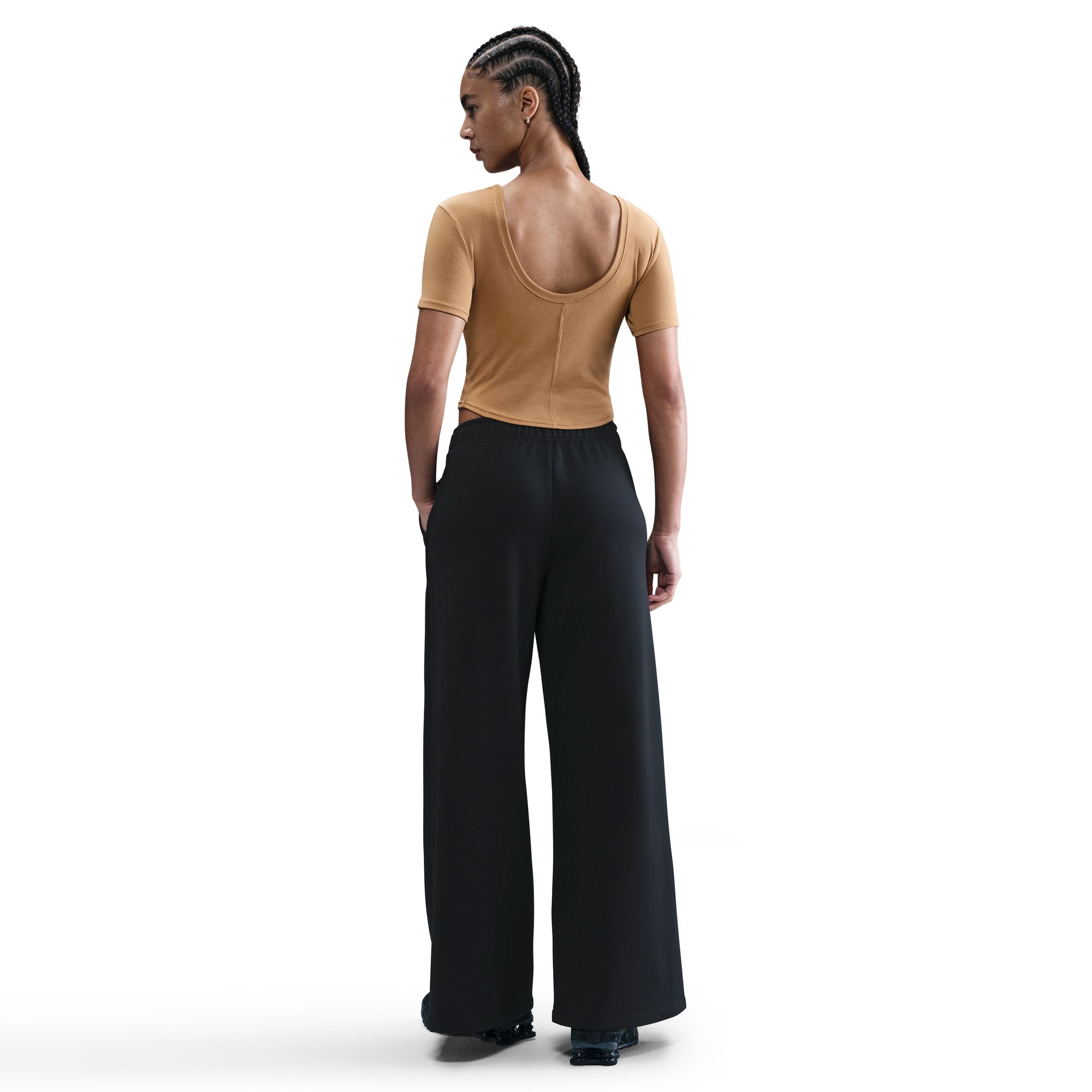 Штани Nike Sportswear Mid-Rise Wide-Leg (IH8514010) - фото