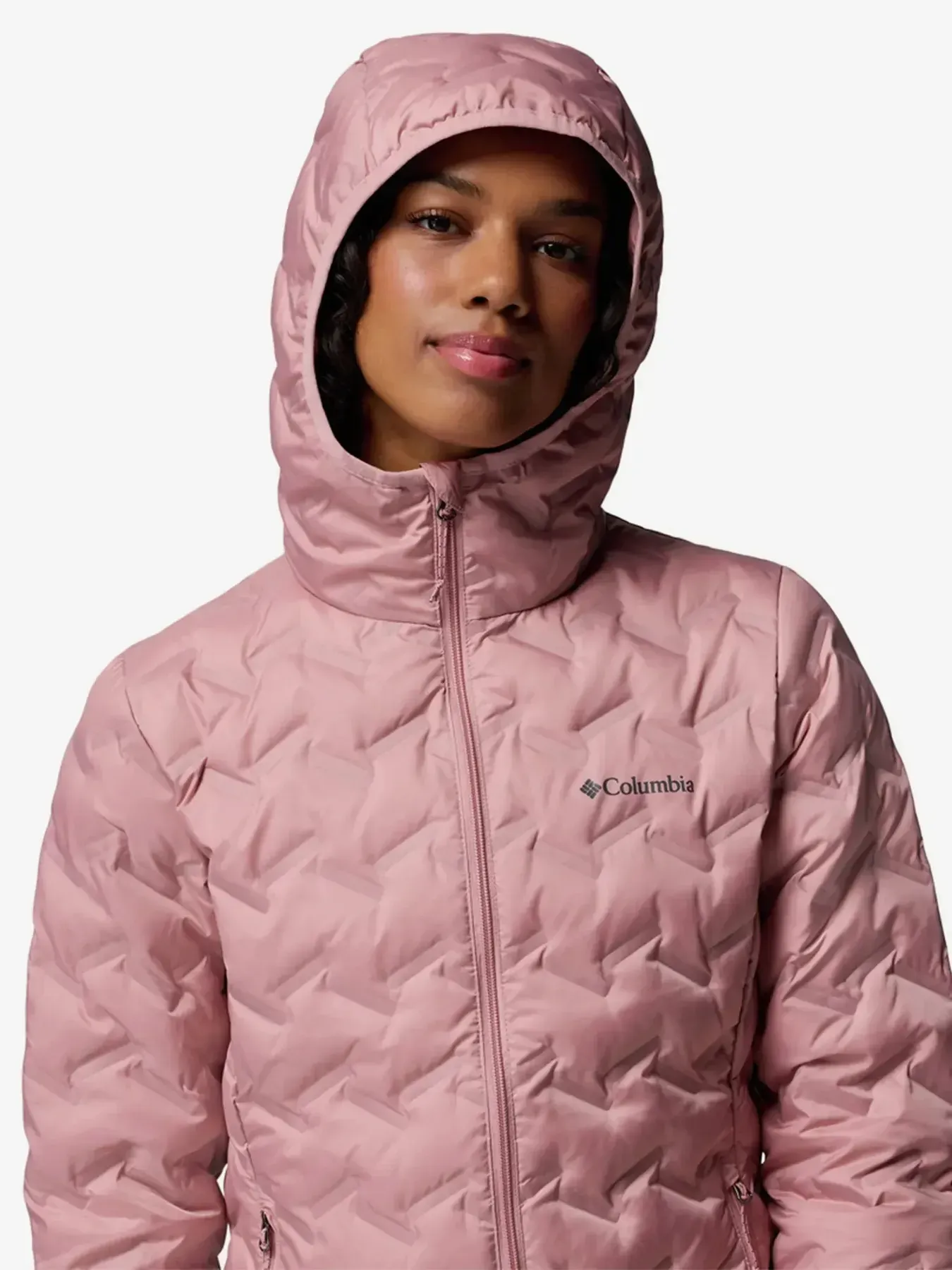 Куртка пухова жіноча Columbia Delta Ridge™ II Down Hooded Jacket (2088251CLB-659) - фото