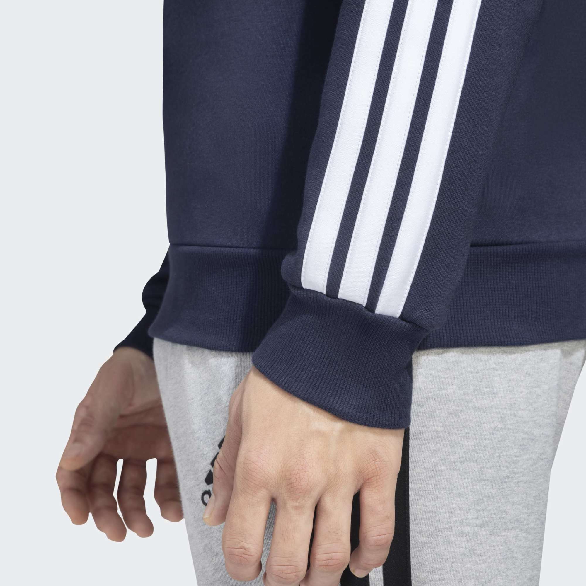 Толстовка ADIDAS Adidas Sweater Essentials Fleece 3S (GK9111) - фото