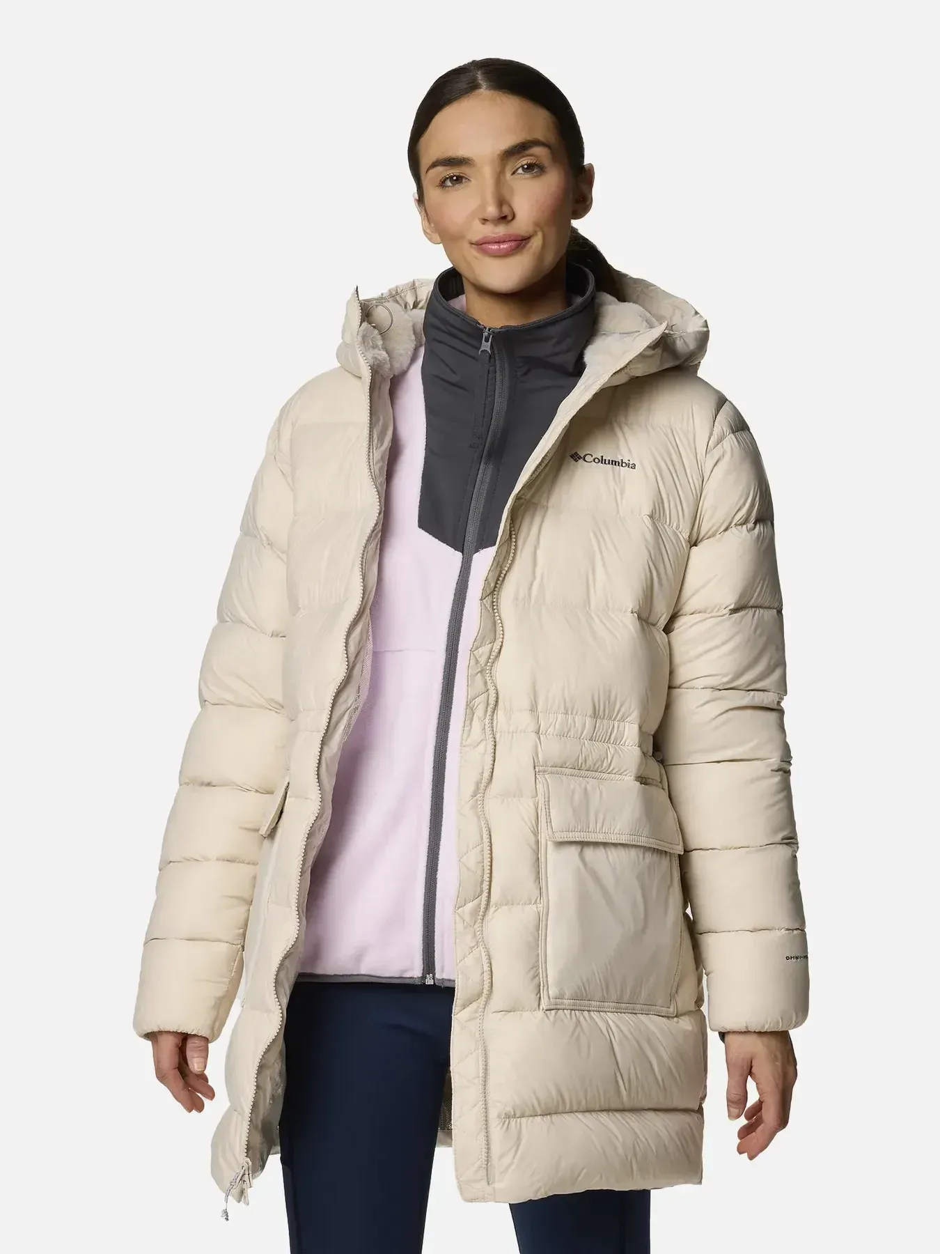 Куртка Columbia пухова жіноча Harmony Falls™ Mid Down Jacket (2085341CLB-278) - фото