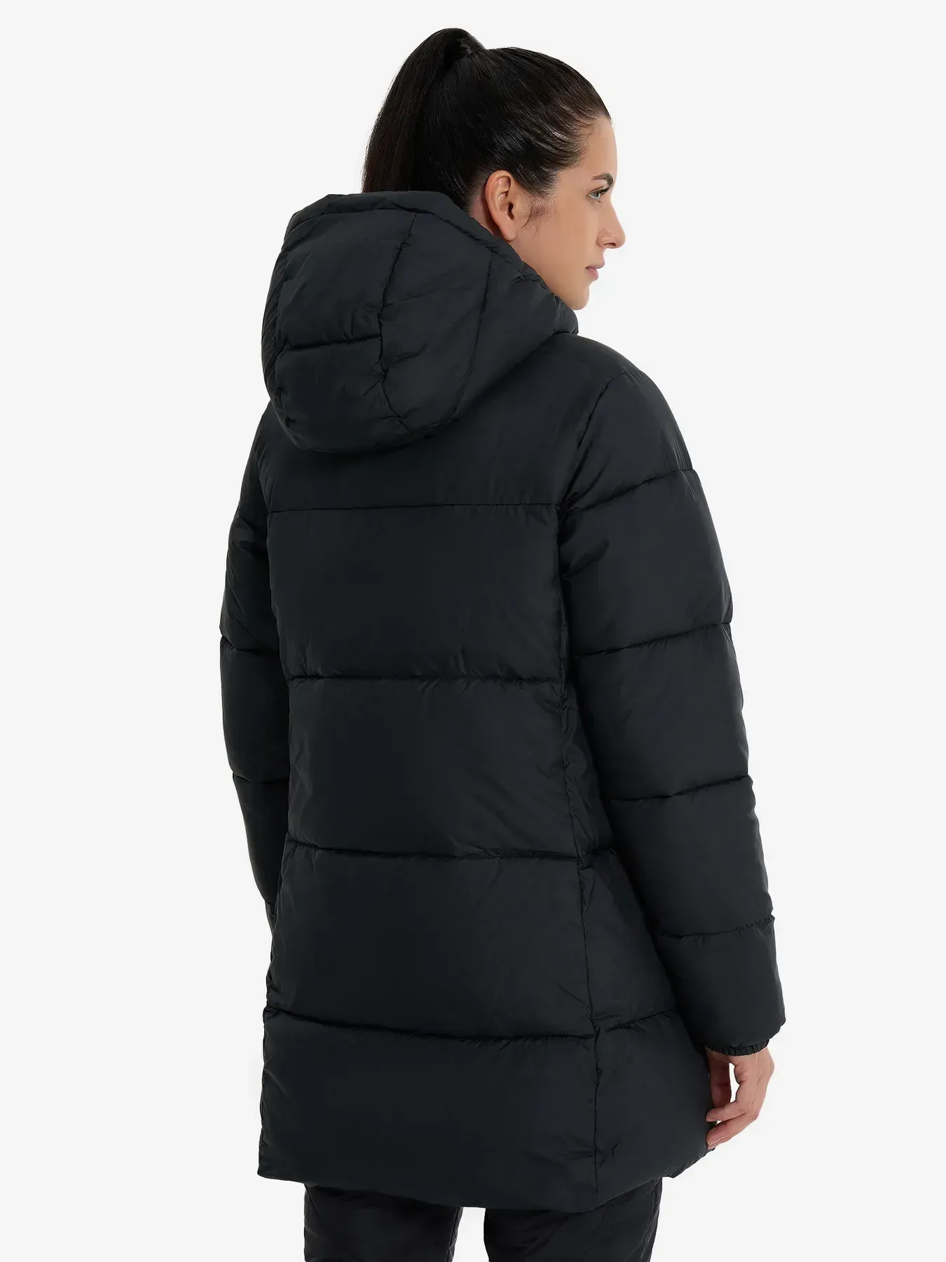 Куртка Columbia утеплена штучним пухом жiноча Puffect™ II Mid Hooded Jacket (2088471CLB-010) - фото