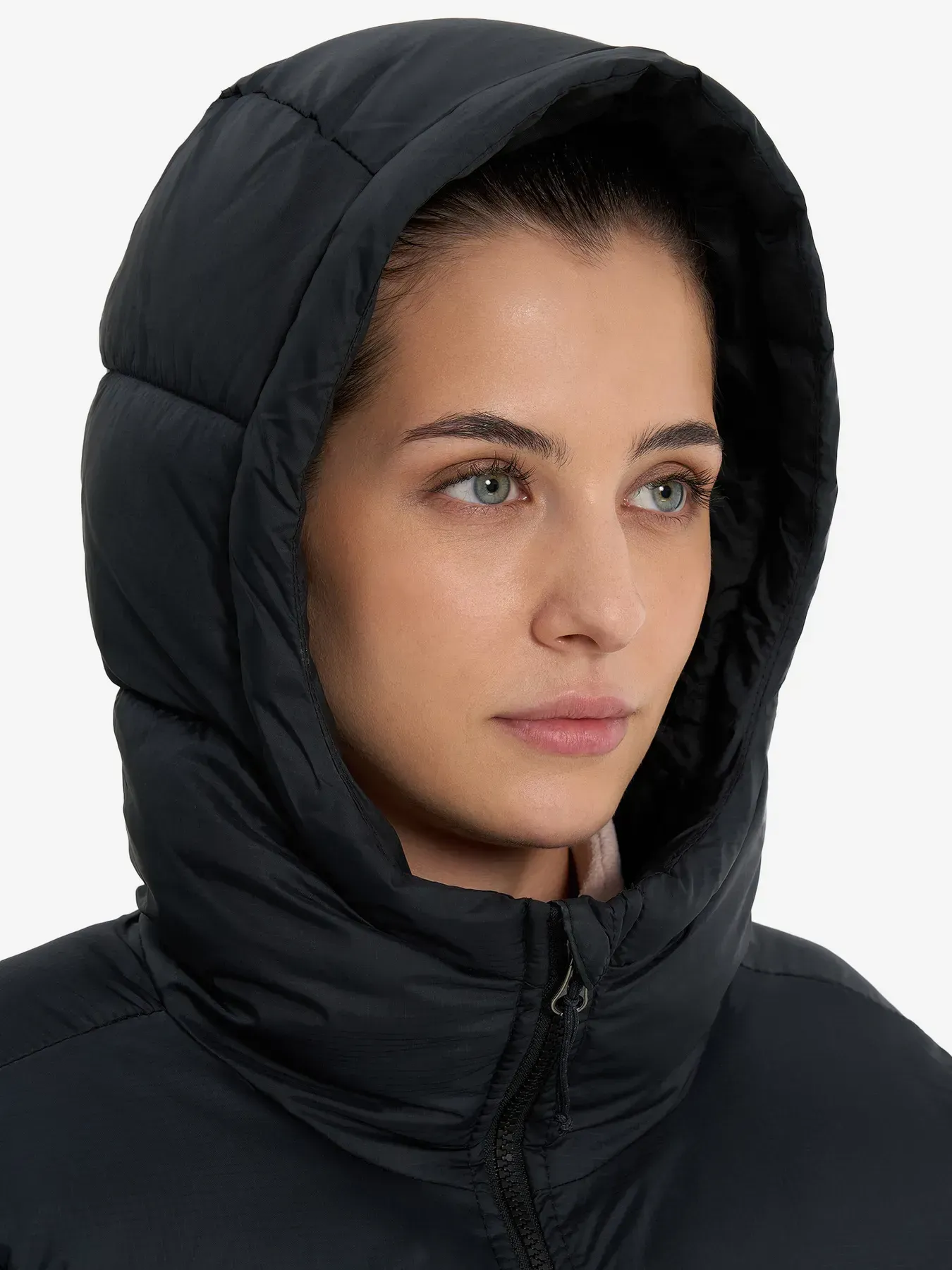 Куртка Columbia утеплена штучним пухом жiноча Puffect™ II Mid Hooded Jacket (2088471CLB-010) - фото