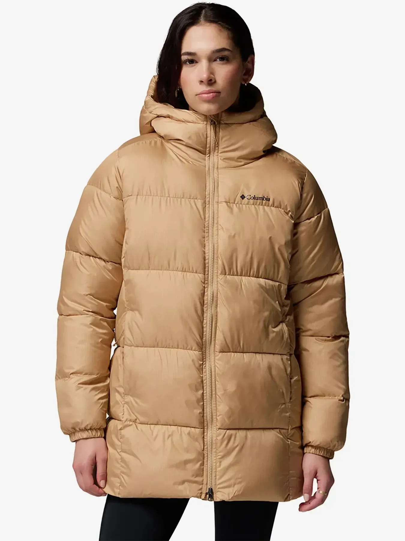 Куртка Columbia утеплена штучним пухом жiноча Puffect™ II Mid Hooded Jacket (2088471CLB-262) - фото