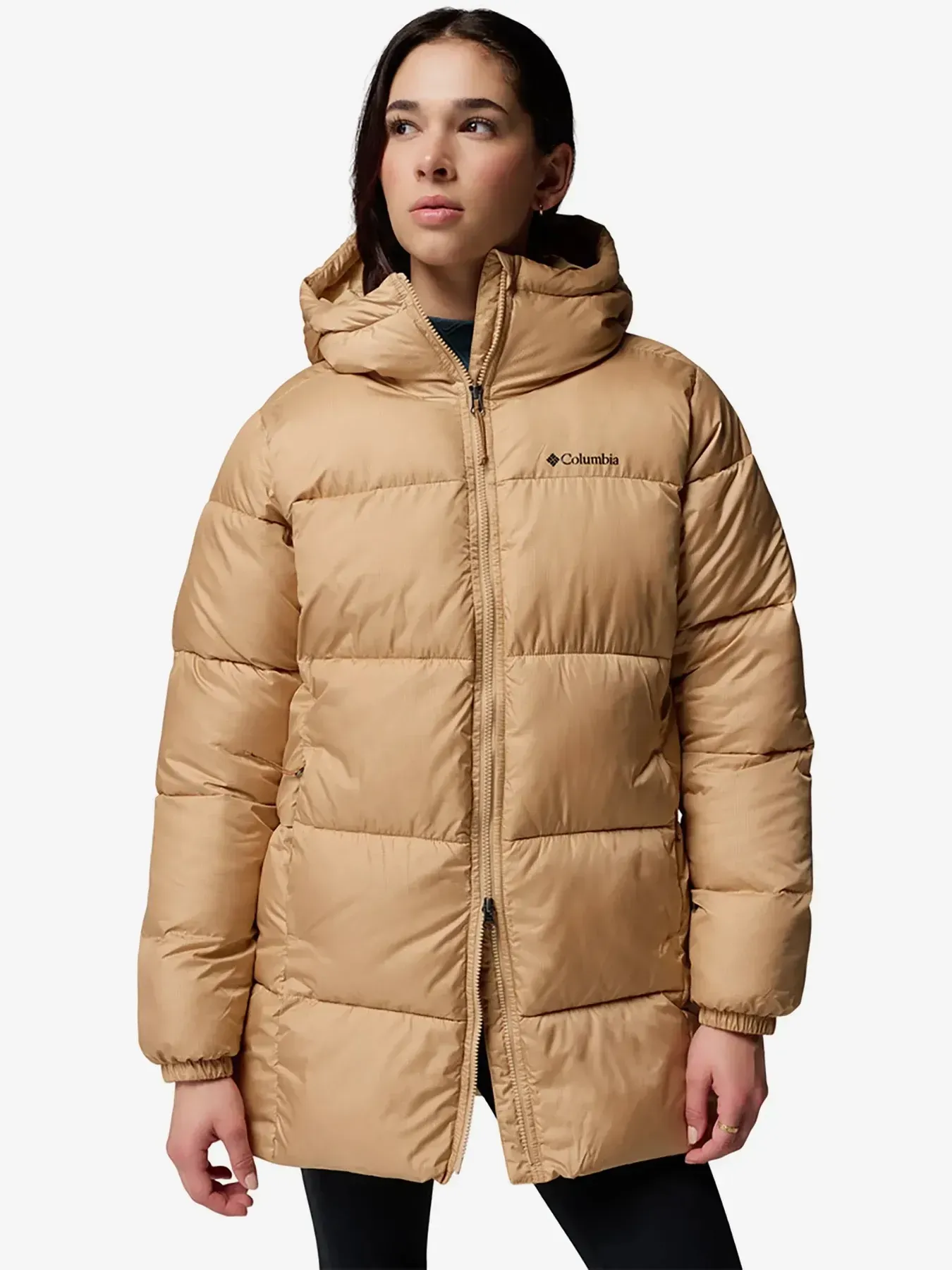 Куртка Columbia утеплена штучним пухом жiноча Puffect™ II Mid Hooded Jacket (2088471CLB-262) - фото