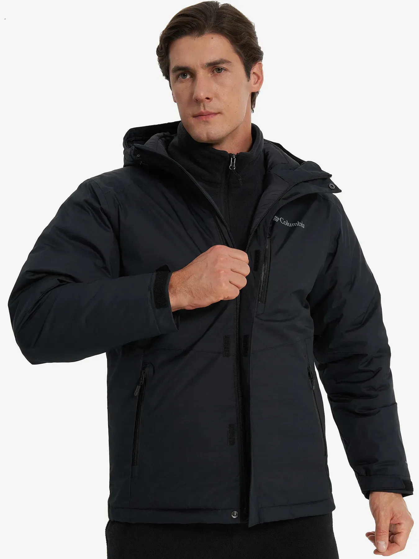 Куртка Columbia утеплена штучним пухом чоловіча Oak Harbor™ II Jacket Insulated (2089431CLB-010) - фото