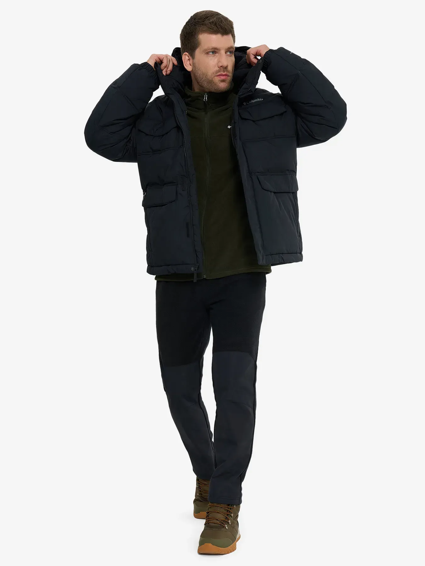 Куртка Columbia утеплена штучним пухом чоловiча Landroamer™ Puffer Jacket (2088081CLB-010) - фото