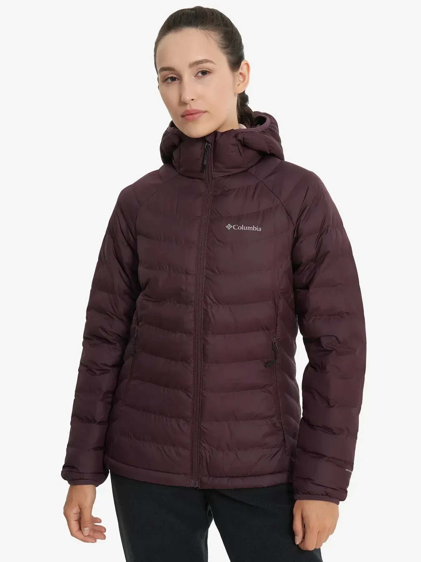 Куртка Columbia утеплена штучним пухом жiноча Powder Lite™ II Hooded (2089391CLB-607) - фото
