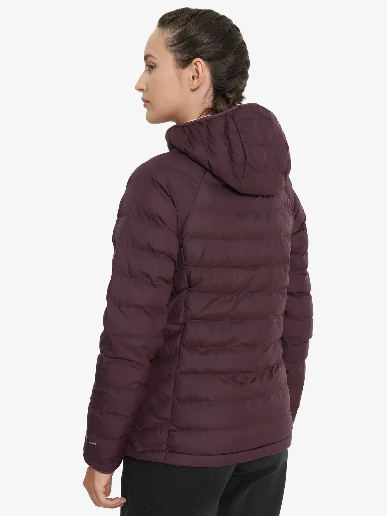 Куртка Columbia утеплена штучним пухом жiноча Powder Lite™ II Hooded (2089391CLB-607) - фото