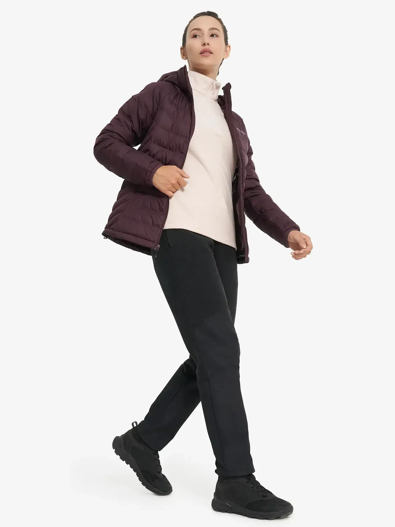 Куртка Columbia утеплена штучним пухом жiноча Powder Lite™ II Hooded (2089391CLB-607) - фото