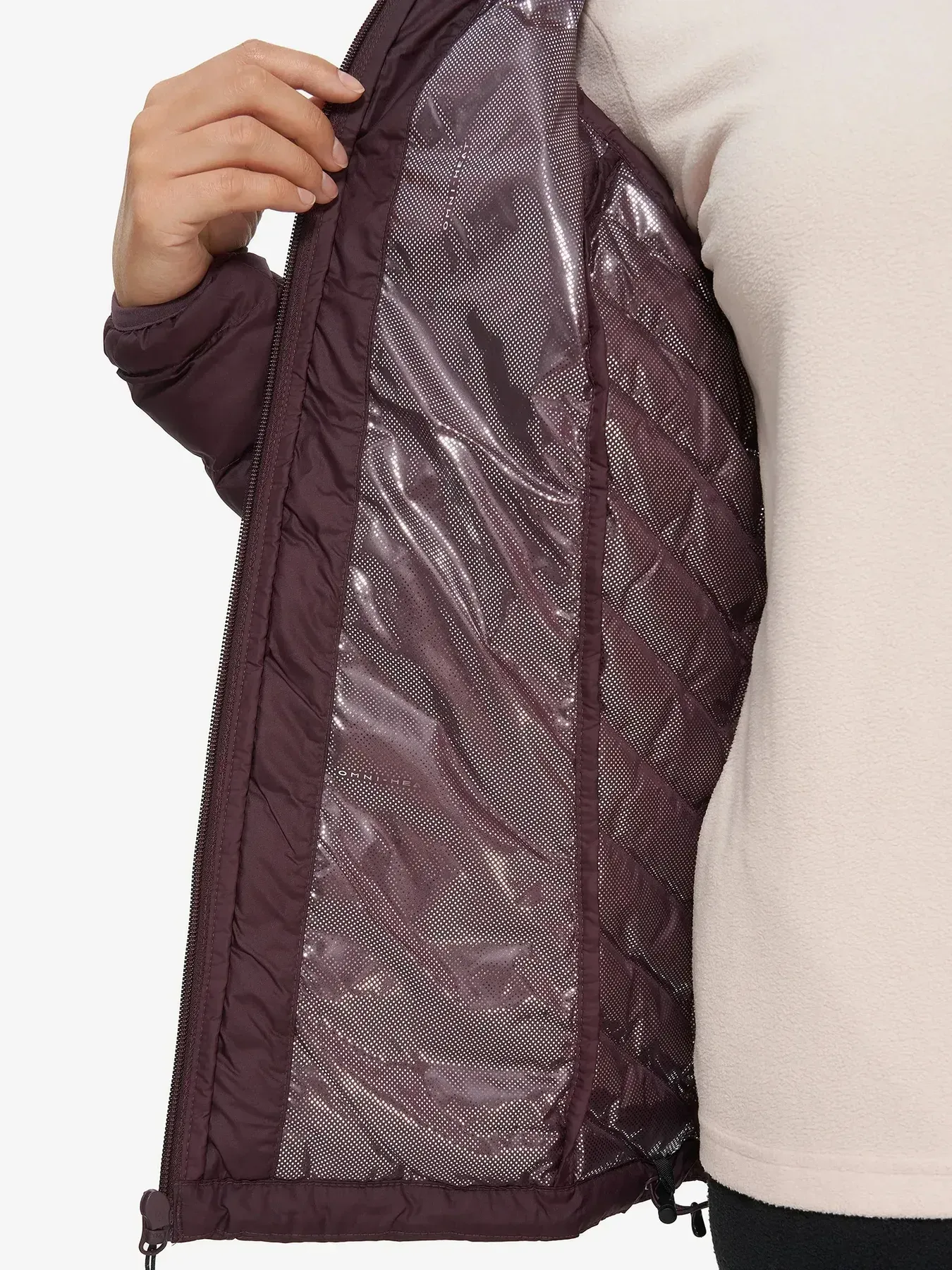 Куртка Columbia утеплена штучним пухом жiноча Powder Lite™ II Hooded (2089391CLB-607) - фото