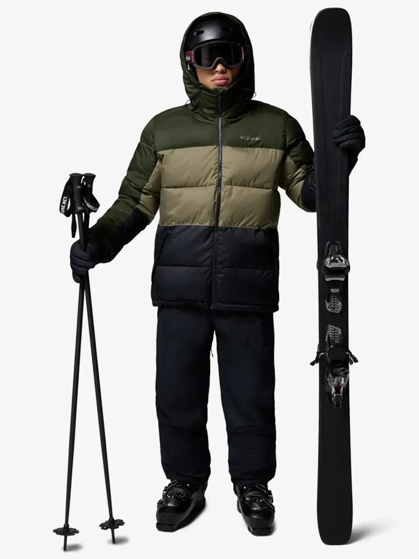 Куртка Columbia утеплена штучним пухом гірськолижна чоловіча Slope Style™ Jacket (2087401CLB-367) - фото