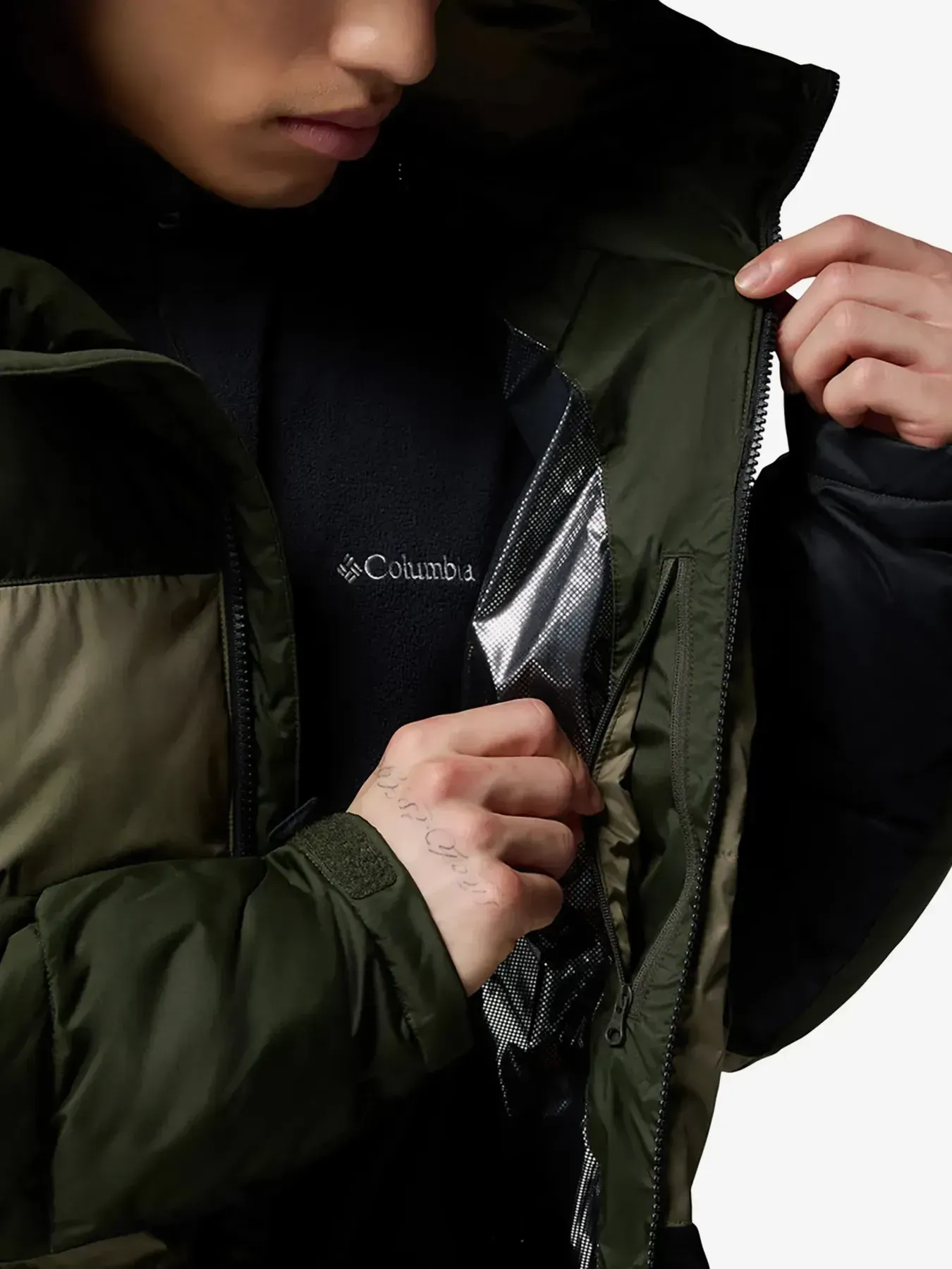 Куртка Columbia утеплена штучним пухом гірськолижна чоловіча Slope Style™ Jacket (2087401CLB-367) - фото