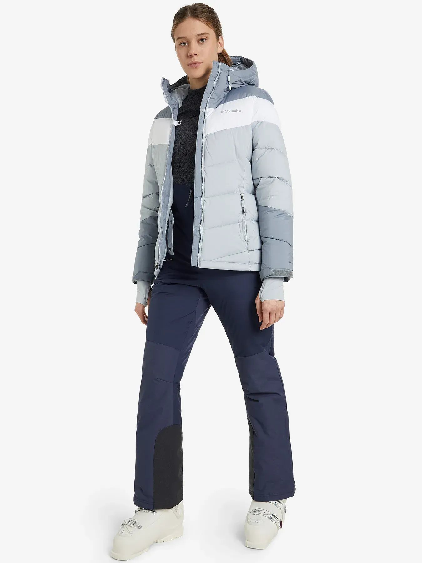 Куртка Columbia утеплена штучним пухом гірськолижна жіноча Abbott Peak™ Insulated (1909971CLB-031) - фото