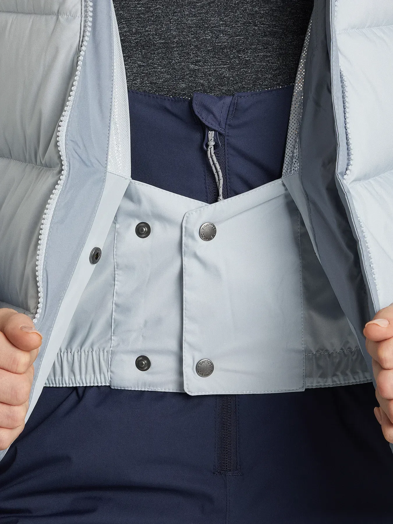 Куртка Columbia утеплена штучним пухом гірськолижна жіноча Abbott Peak™ Insulated (1909971CLB-031) - фото