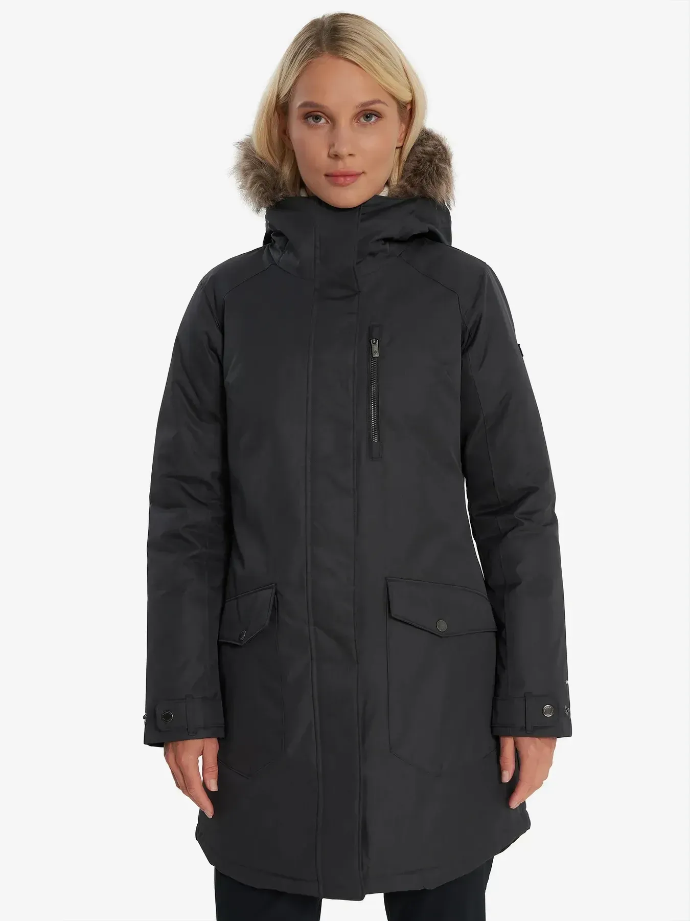 Куртка Columbia жiноча Suttle Mountain™ Long Insulated Jacket (1799751CLB-012) - фото