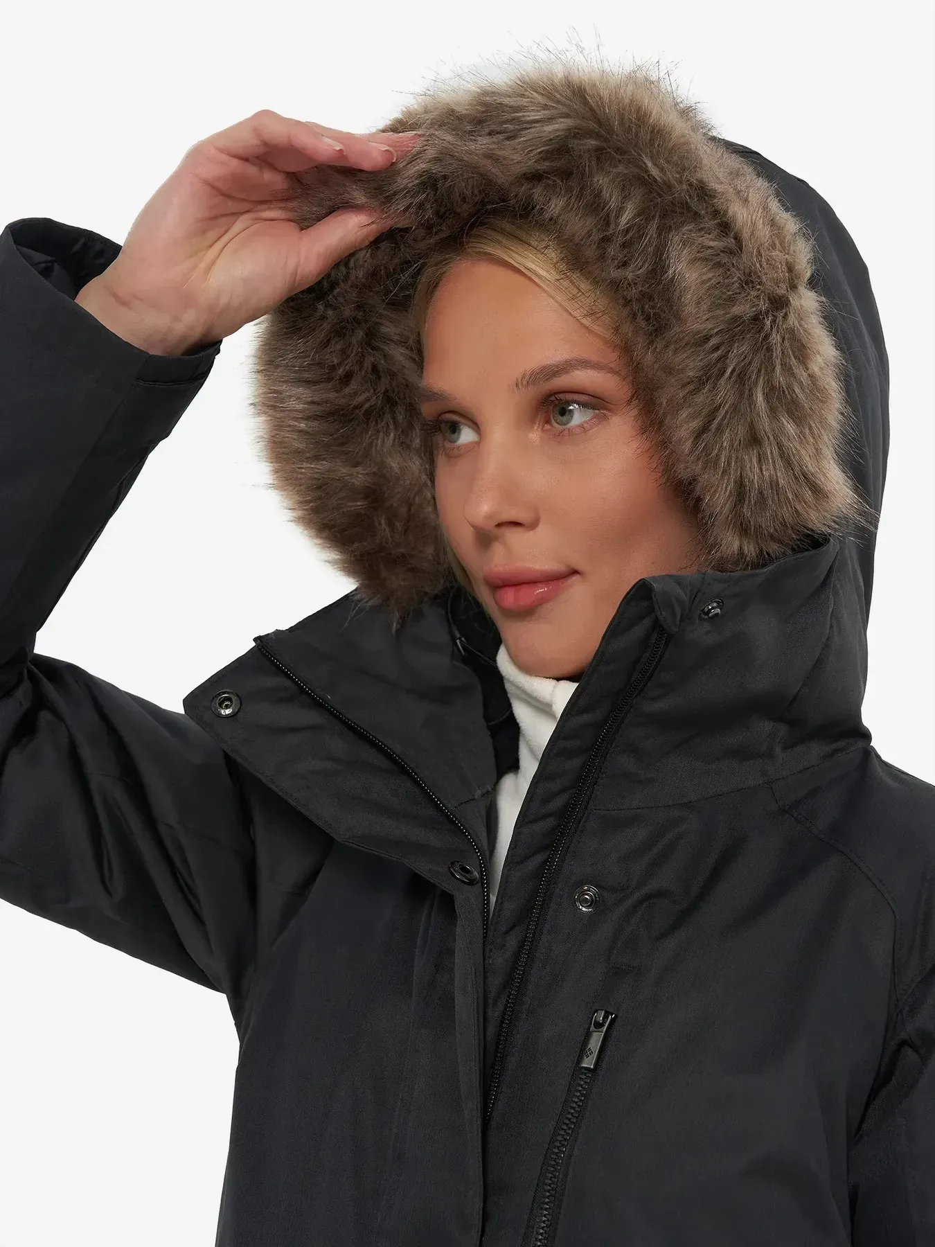 Куртка Columbia жiноча Suttle Mountain™ Long Insulated Jacket (1799751CLB-012) - фото