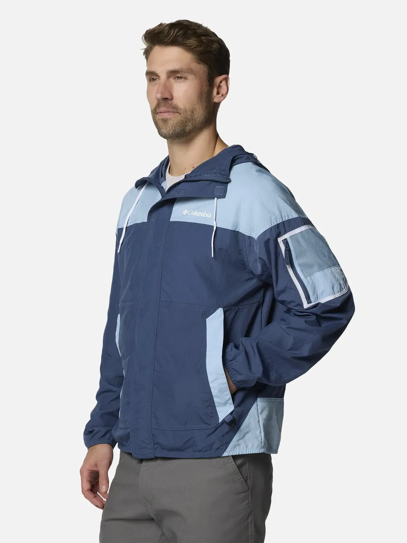 Вітрівка Columbia чоловіча софт-шелл Challenger™ II Windbreaker (2071553CLB-478) - фото