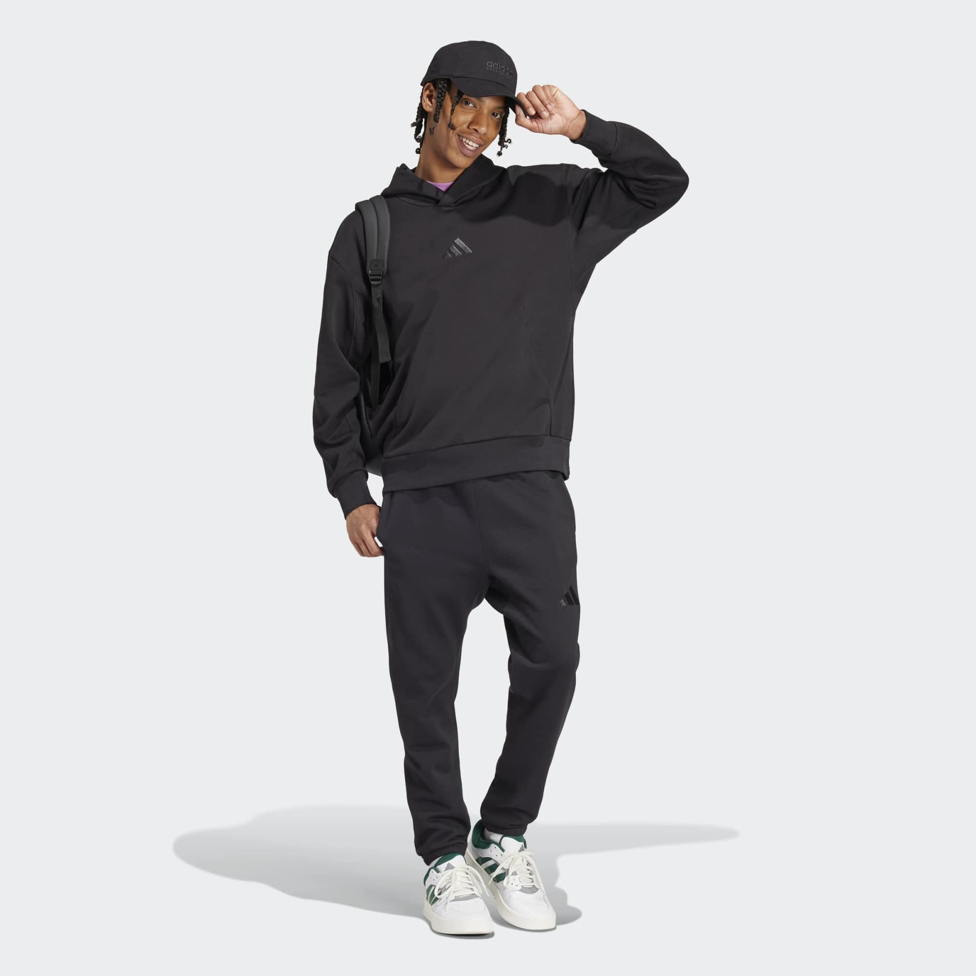 Штани Adidas ALL SZN Fleece Regular Tapered (IX1246) - фото