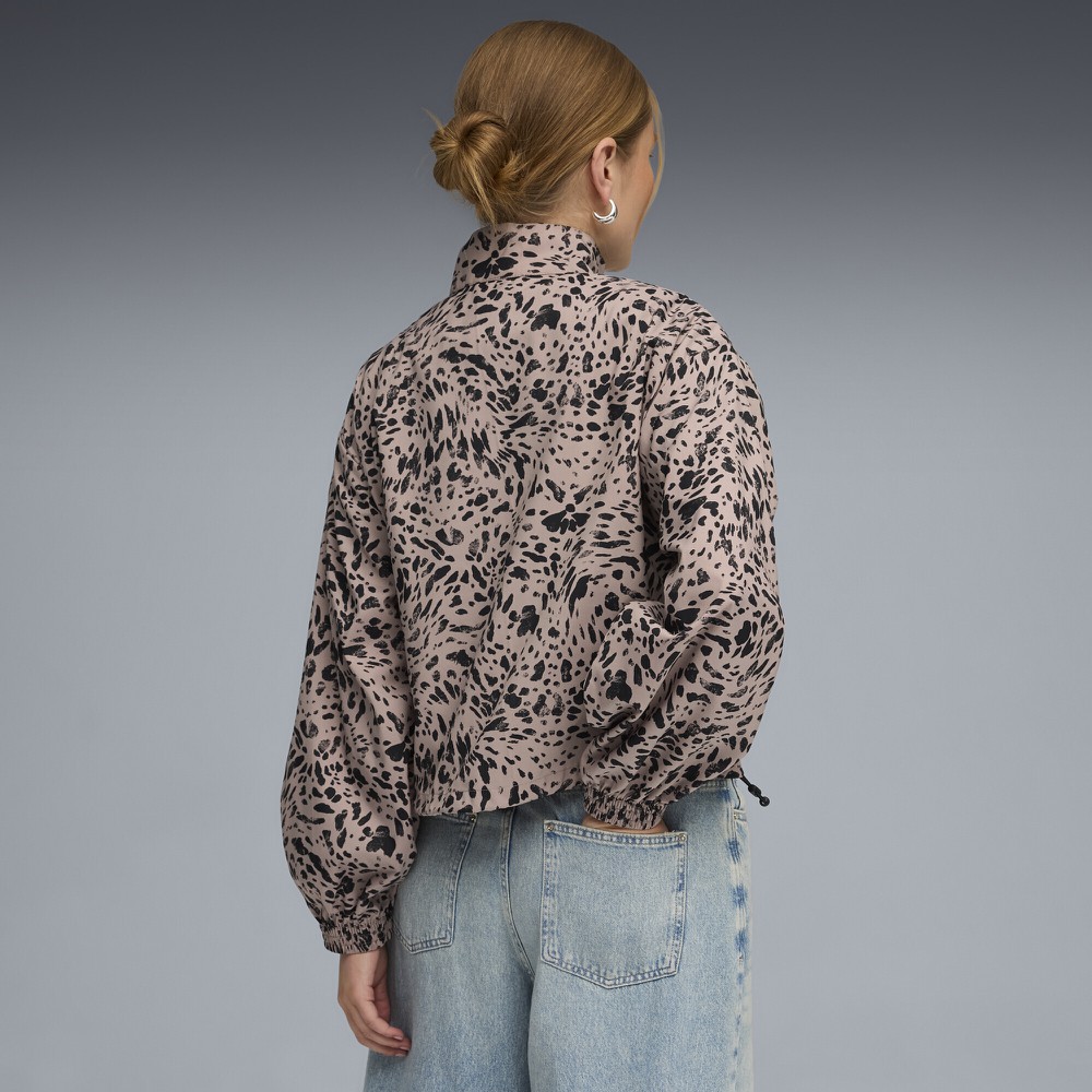 Олімпійка Puma Ess Animal Print Half-Zip (69246588) - фото