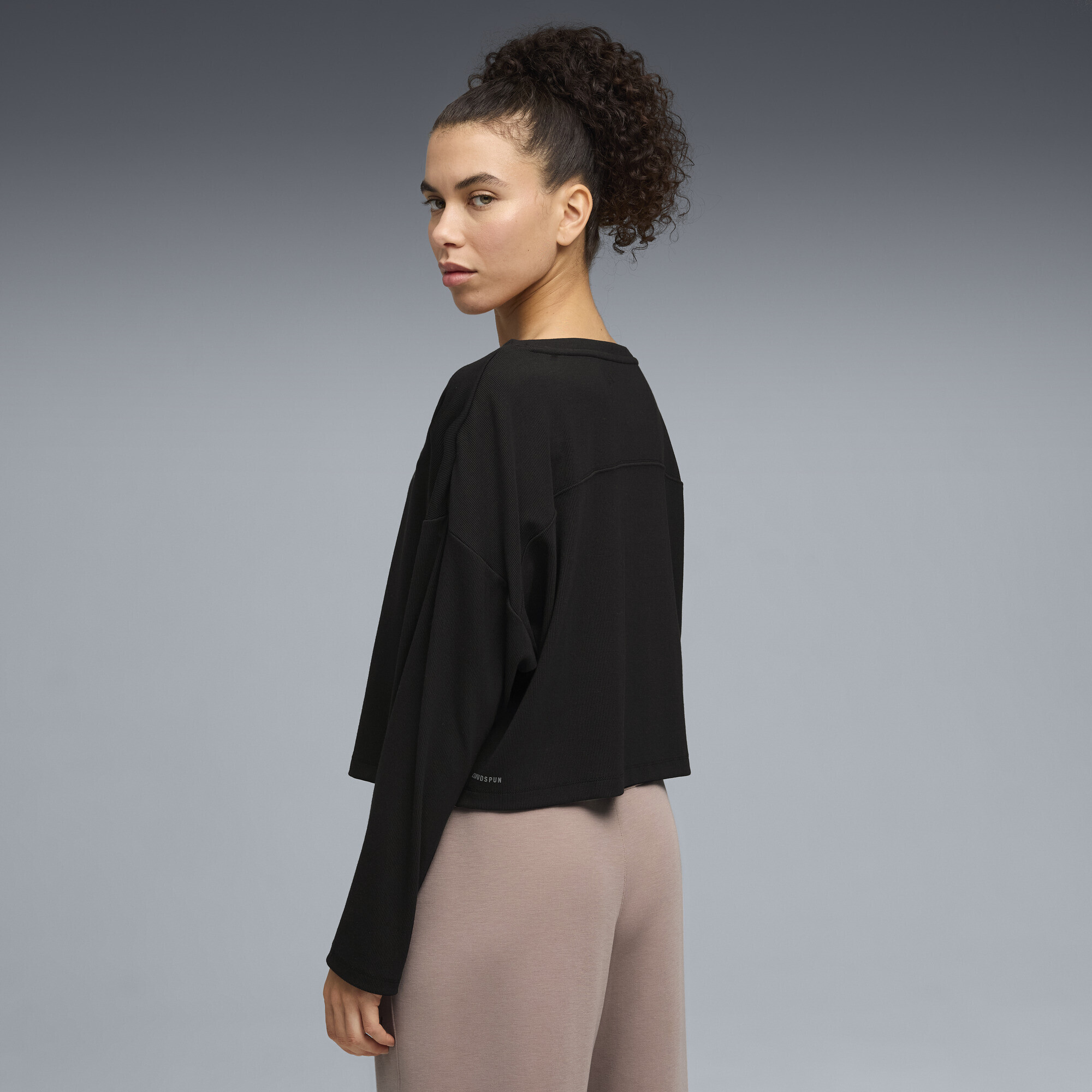 Футболка с длинным рукавом Puma Cloudspun Rib Long Sleeve (52867501) - фото