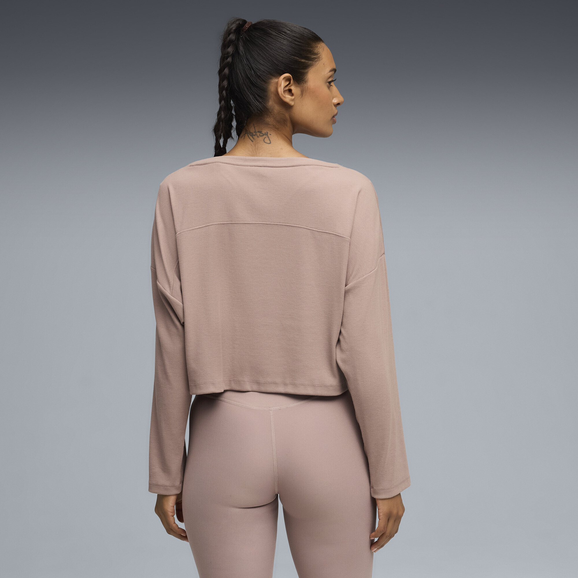 Футболка с длинным рукавом Puma Cloudspun Rib Long Sleeve (52867588) - фото