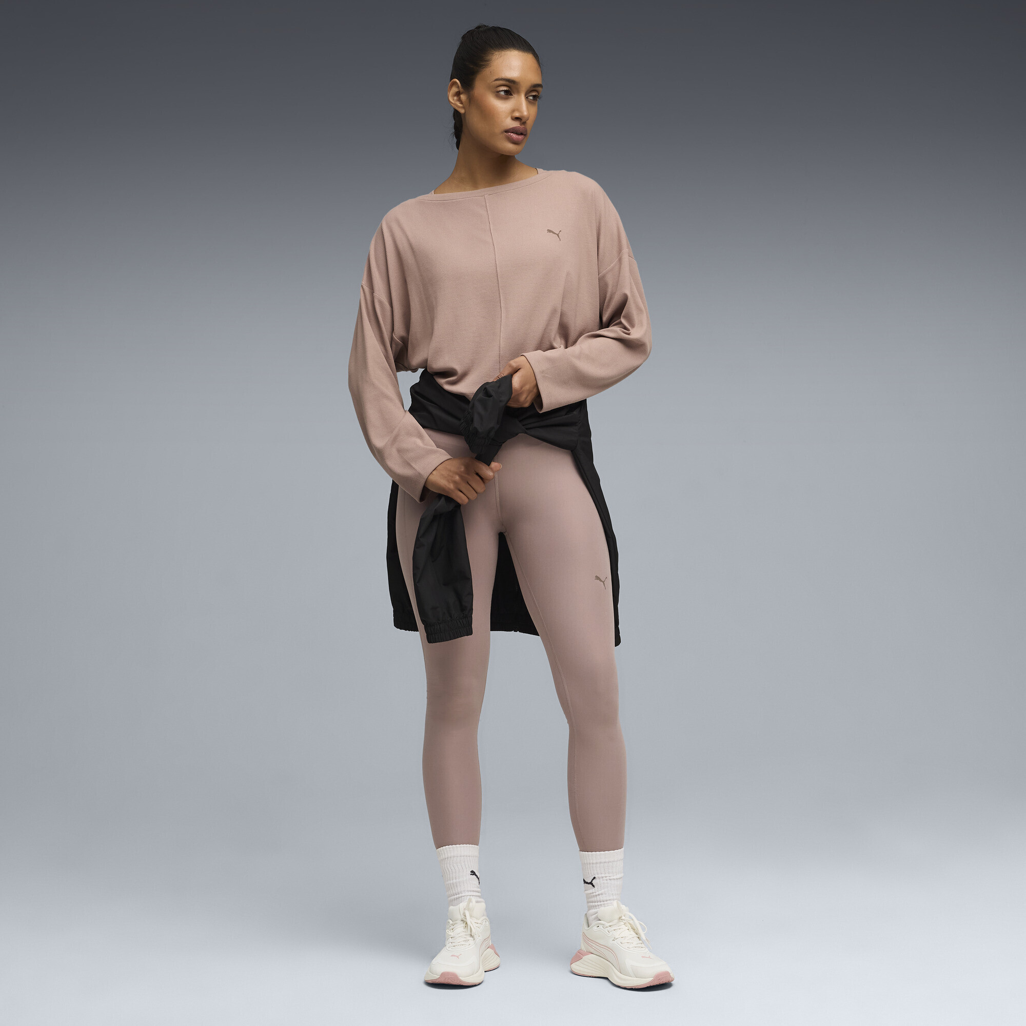 Футболка с длинным рукавом Puma Cloudspun Rib Long Sleeve (52867588) - фото