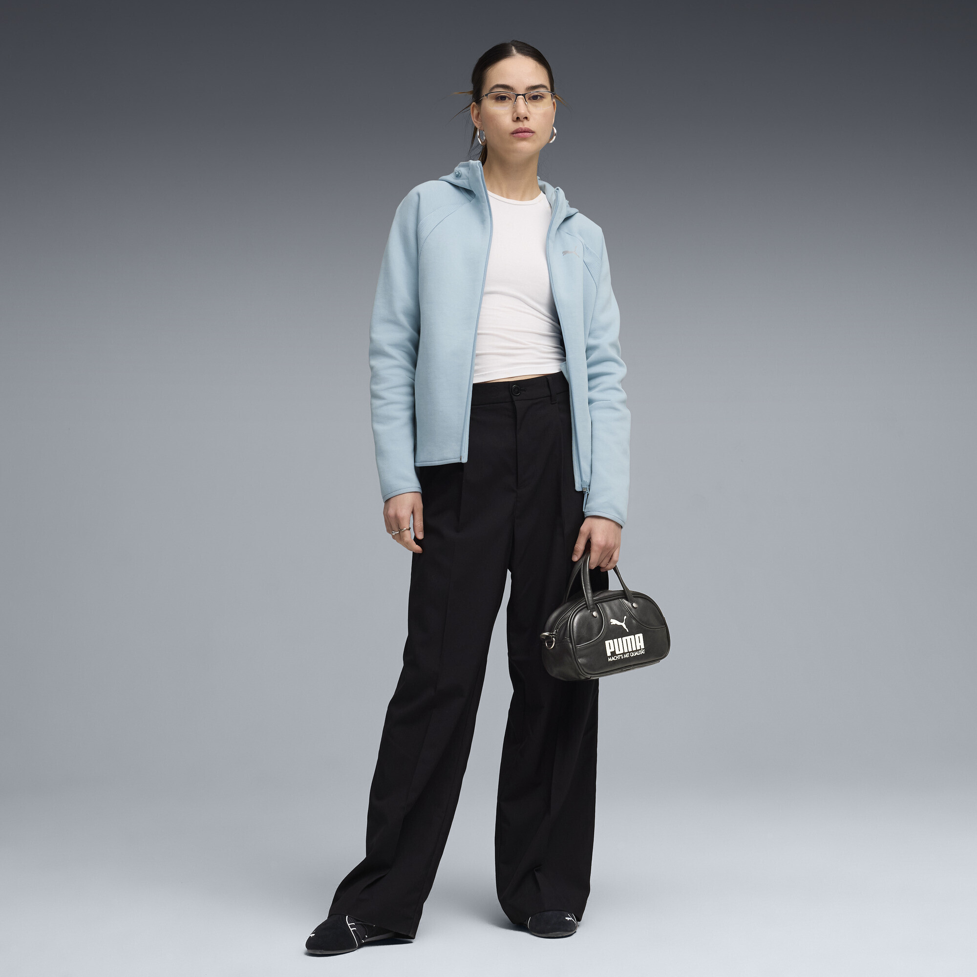 Толстовка Puma Evostripe Full-Zip (69189847) - фото