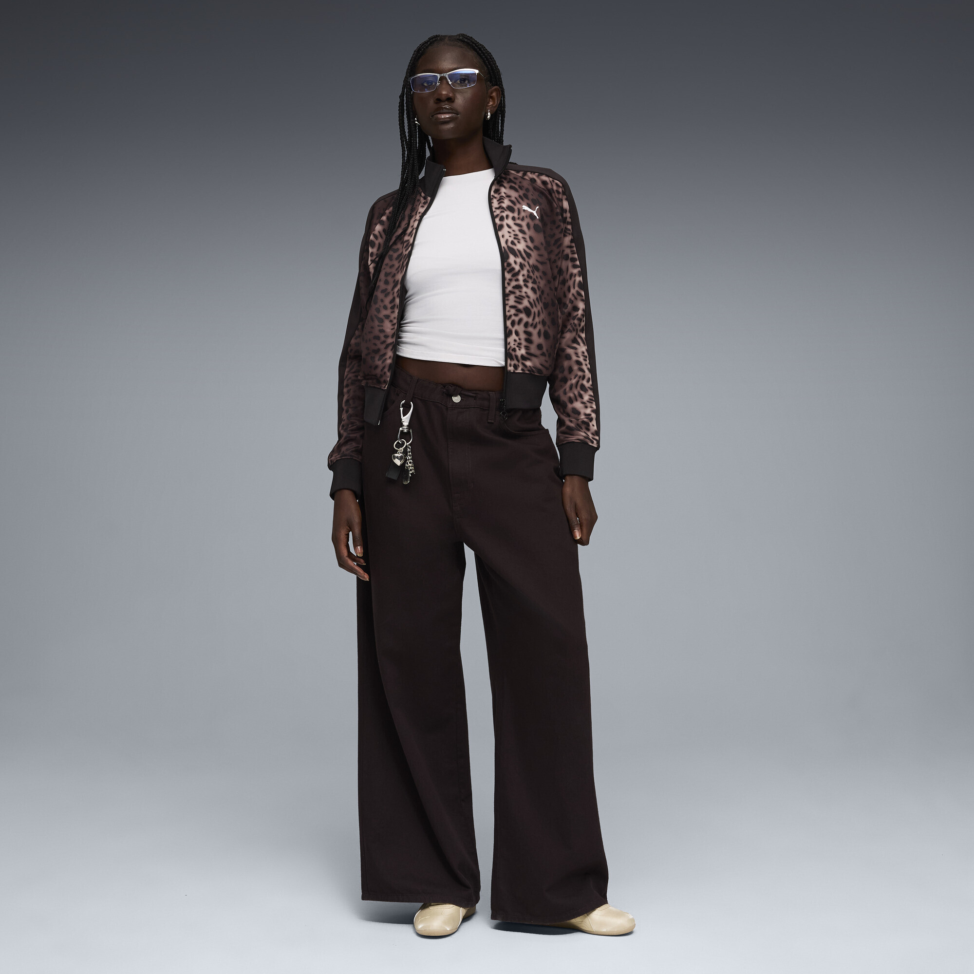 Олімпійка Puma T7 Leo Luxe All-Over Print (63456301) - фото