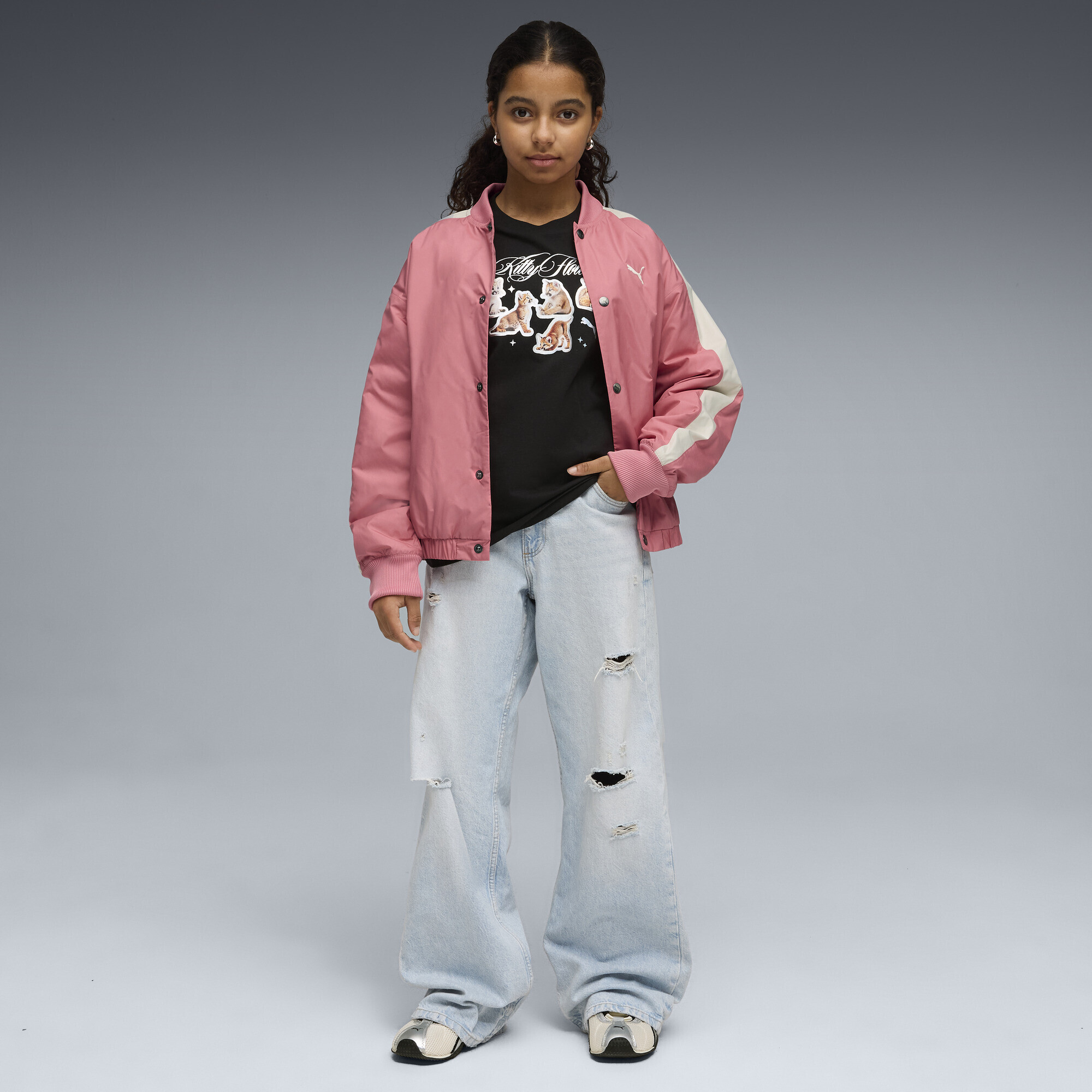 Футболка Puma Graphic Kitty Sticker (63452501) - фото