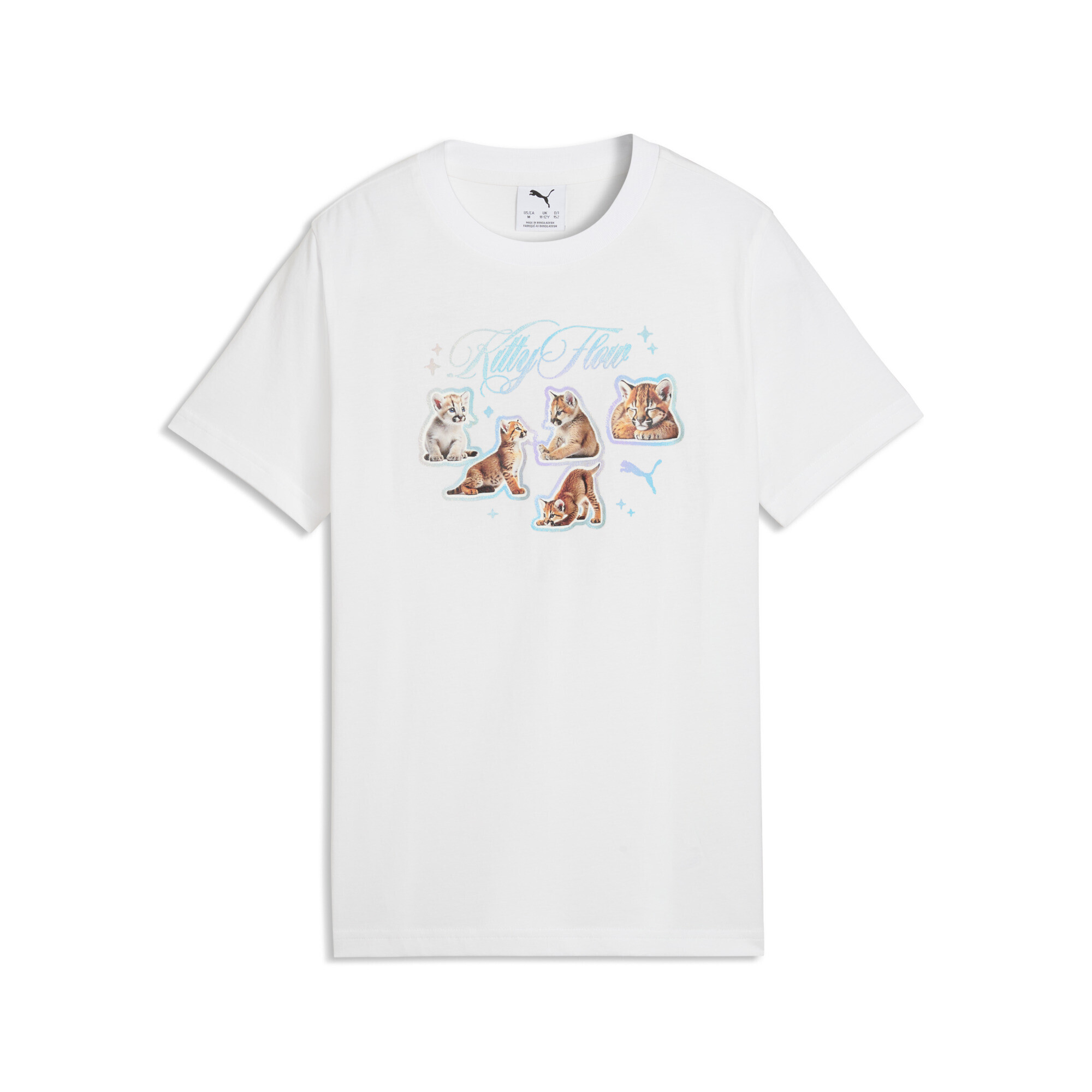 Футболка Puma Graphic Kitty Sticker (63452502) - фото