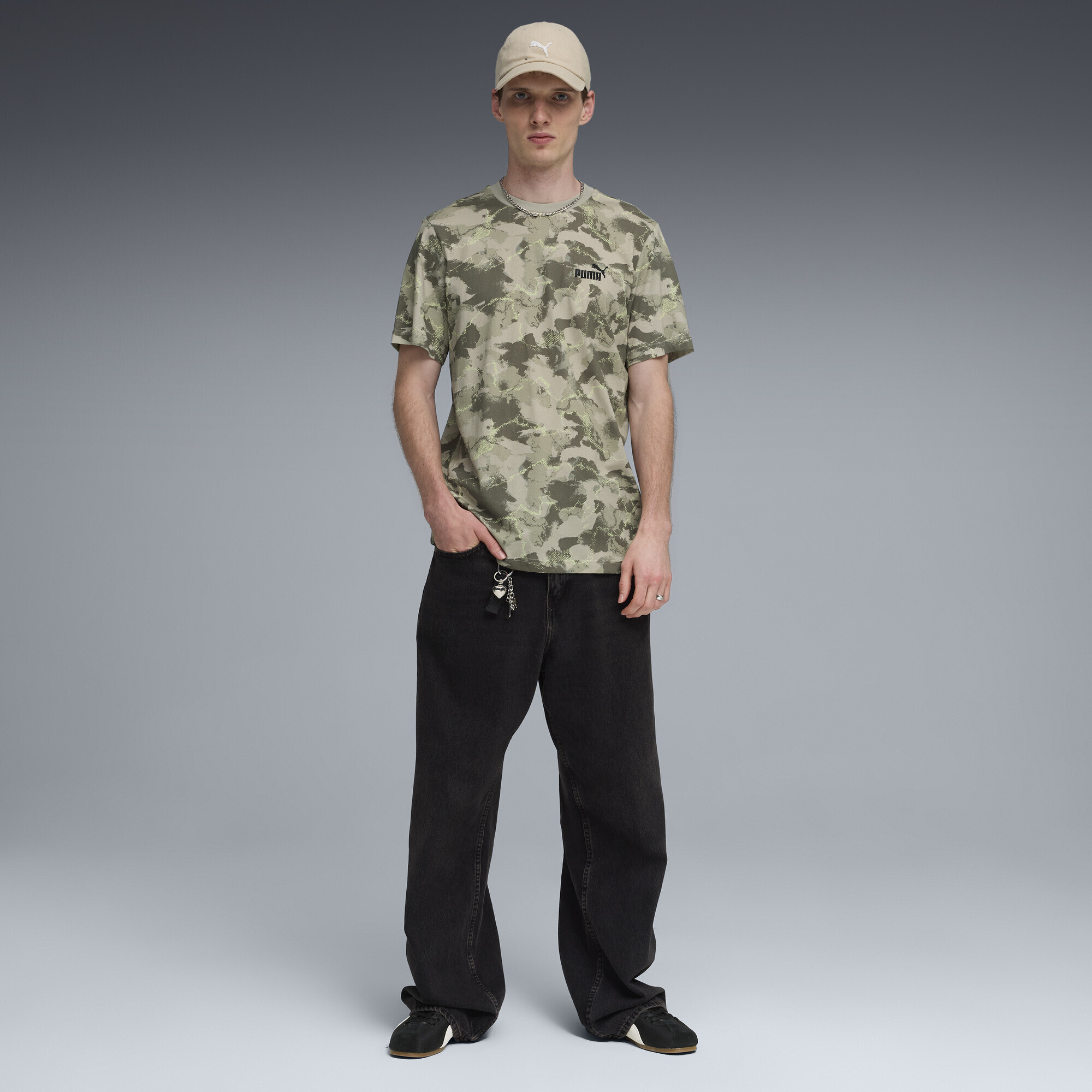 Футболка Puma Camo All-Over Print (69203561) - фото