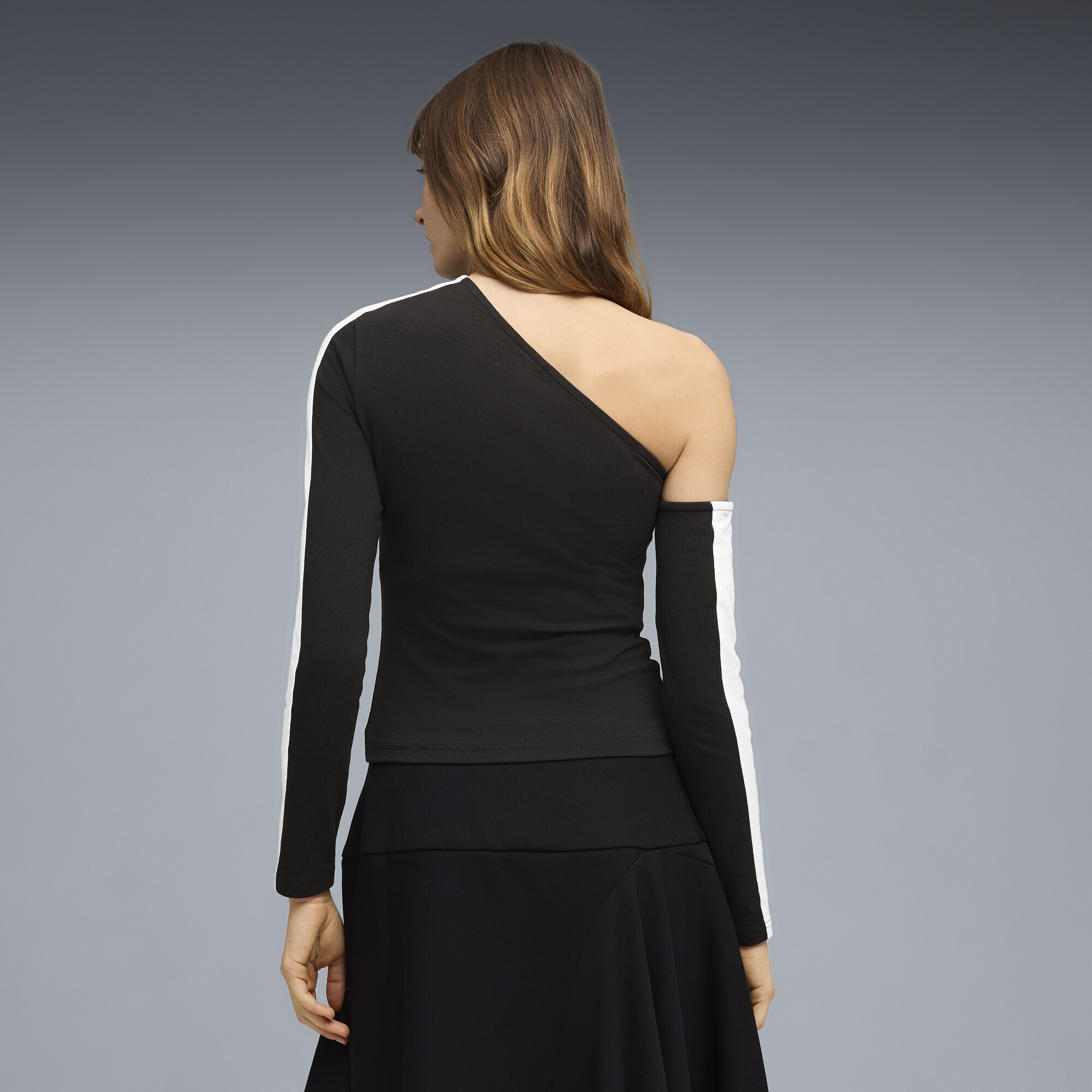 Футболка з довгим рукавом Puma T7 Asymmetric Long Sleeve (63462301) - фото