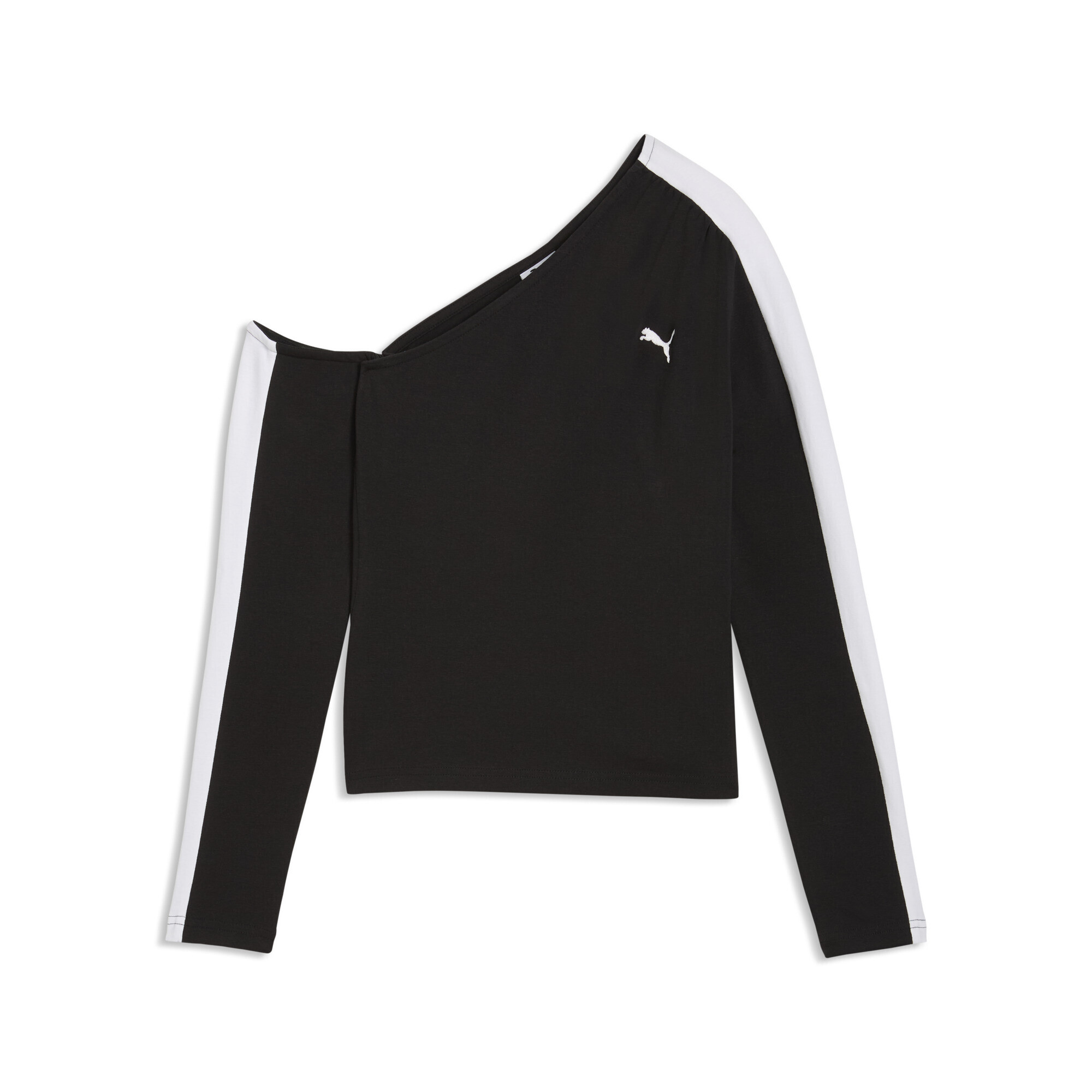Футболка з довгим рукавом Puma T7 Asymmetric Long Sleeve (63462301) - фото