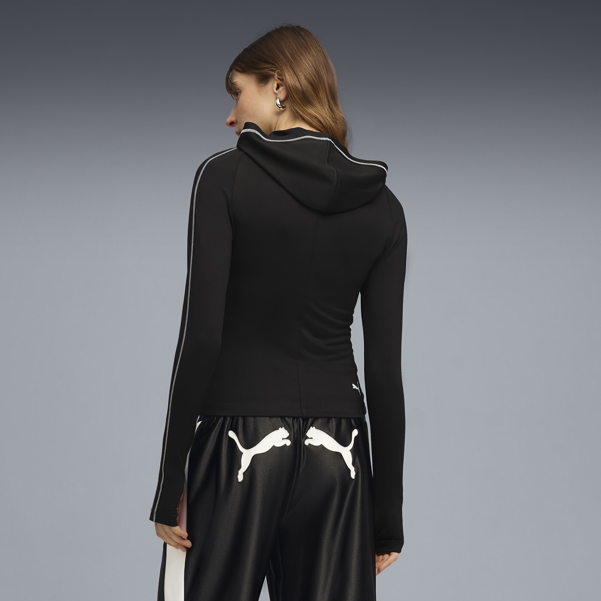 Толстовка Puma T7 Street Glam Slim (63706601) - фото