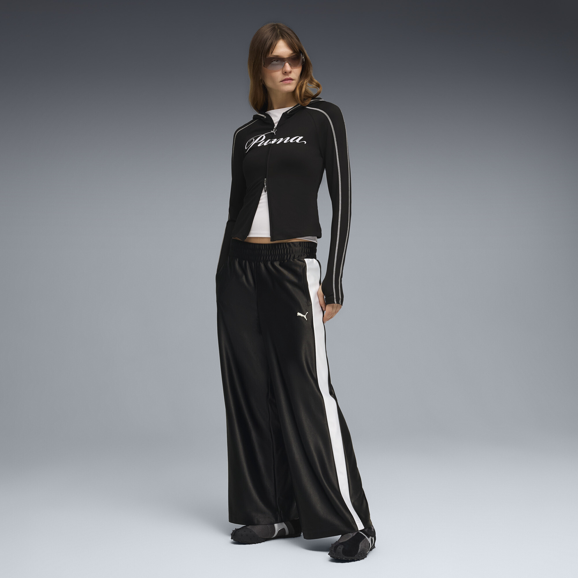 Толстовка Puma T7 Street Glam Slim (63706601) - фото