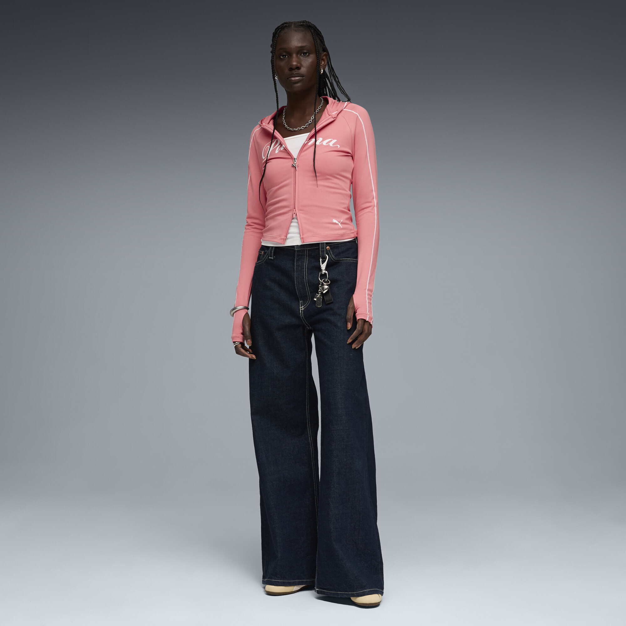 Толстовка Puma T7 Street Glam Slim (63706625) - фото