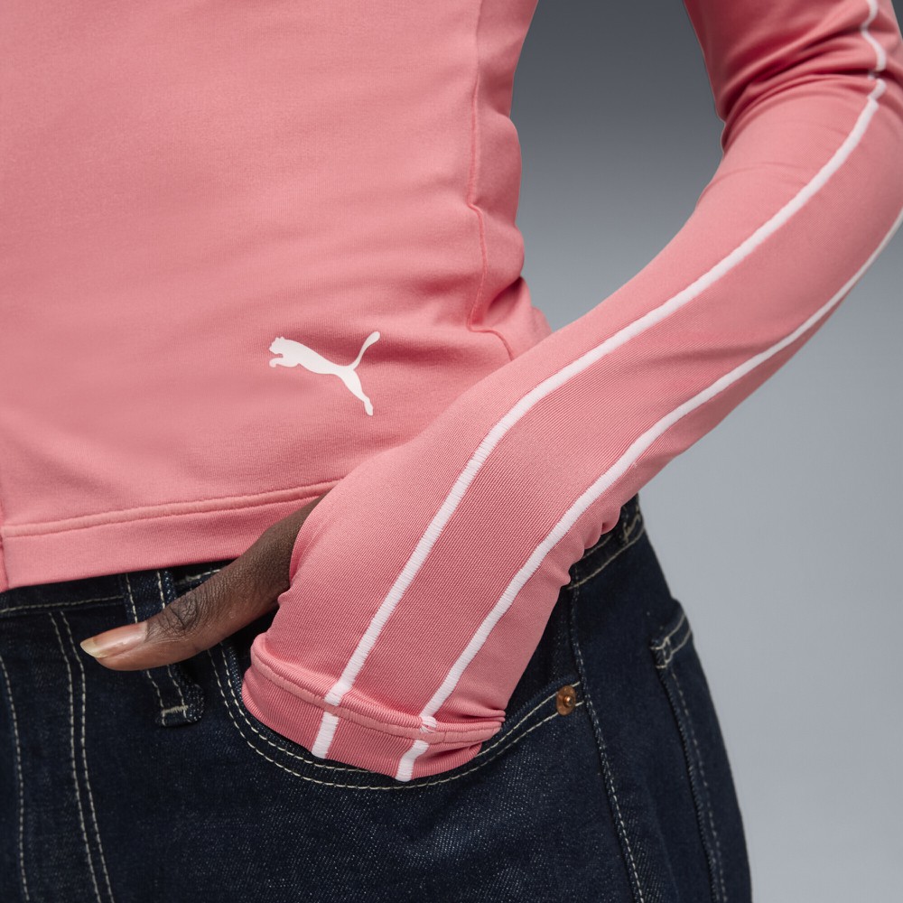 Толстовка Puma T7 Street Glam Slim (63706625) - фото