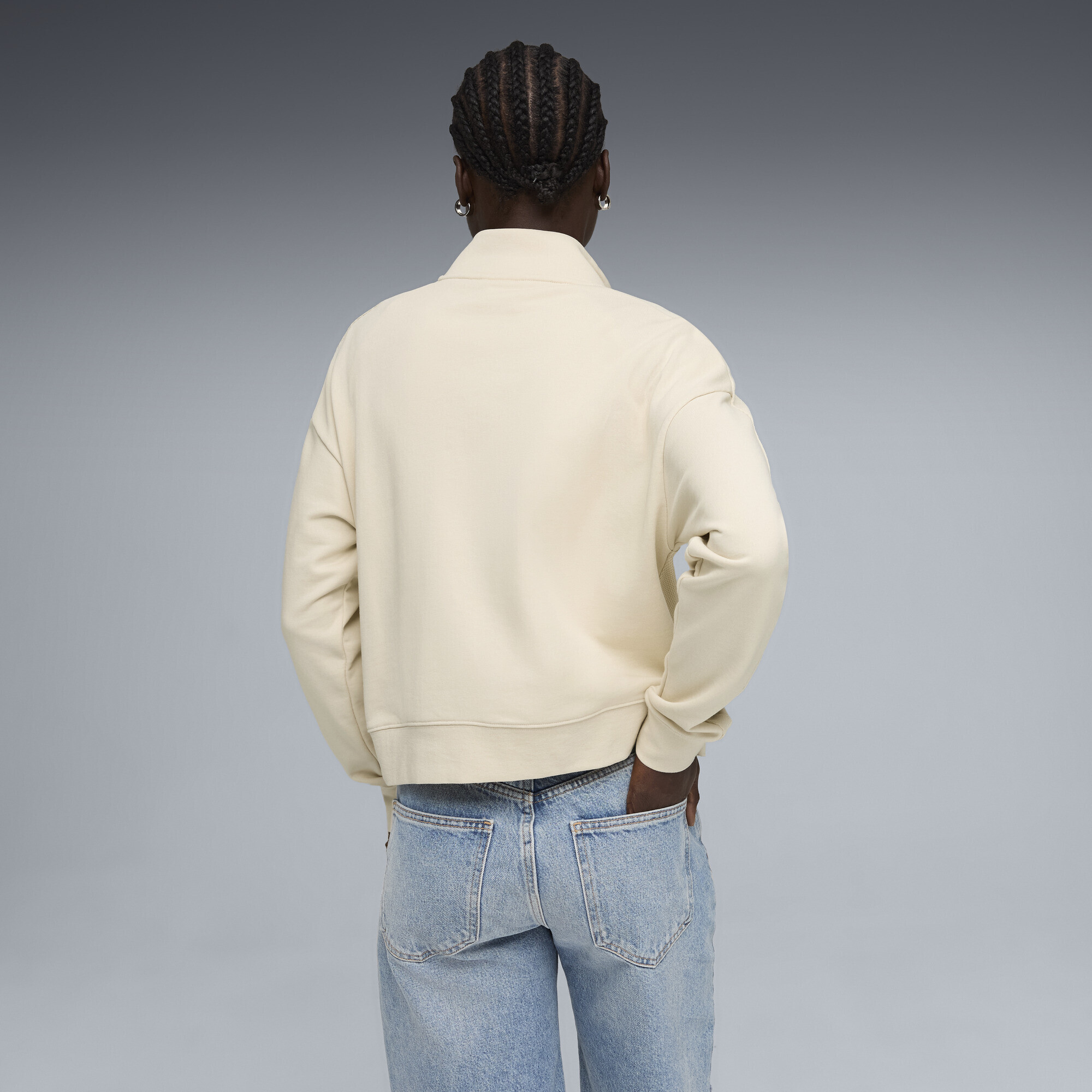 Толстовка Puma Class Relaxed Half-Zip (69187387) - фото