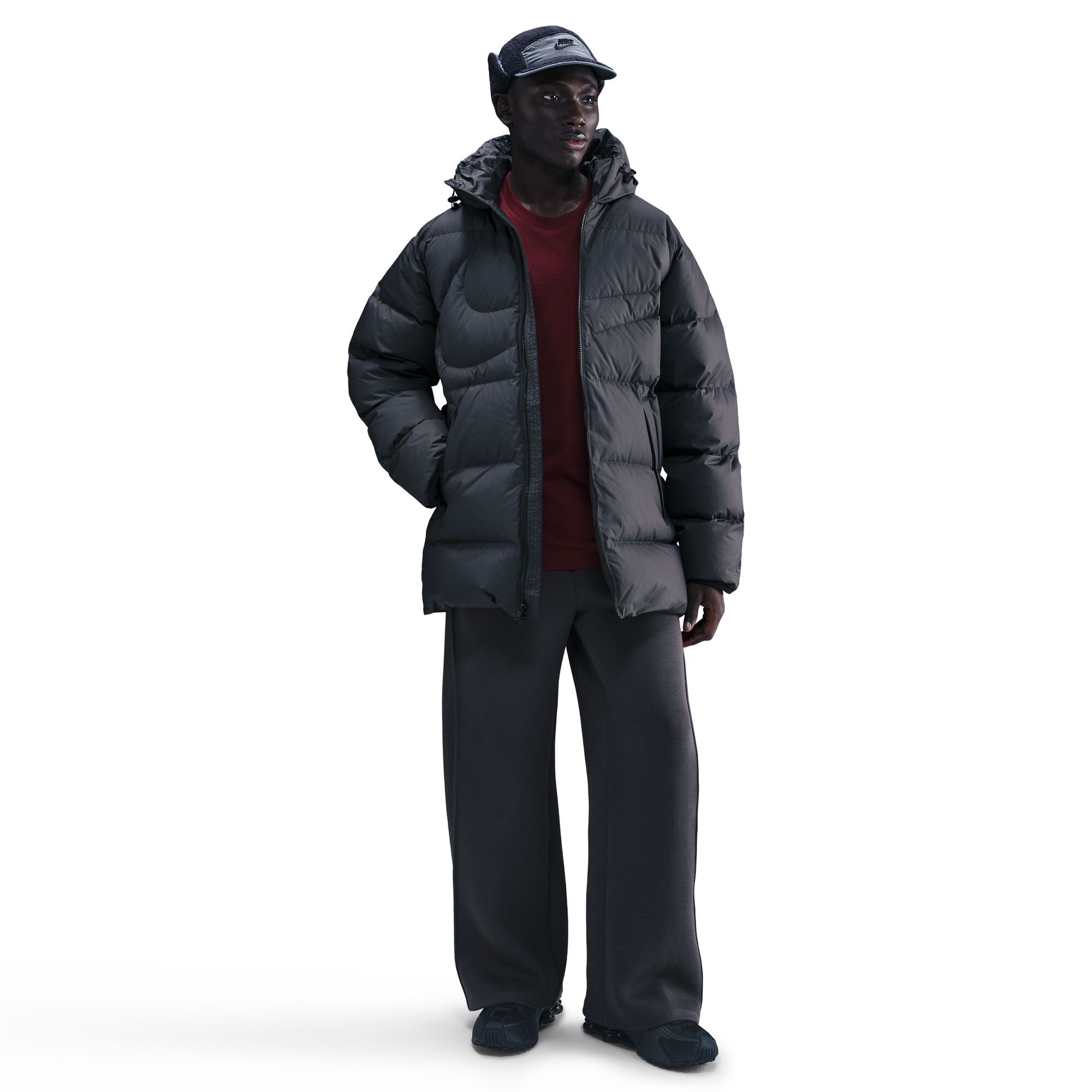 Куртка Nike Sportswear Club Therma-FIT Loose Parka (IH2377010) - фото