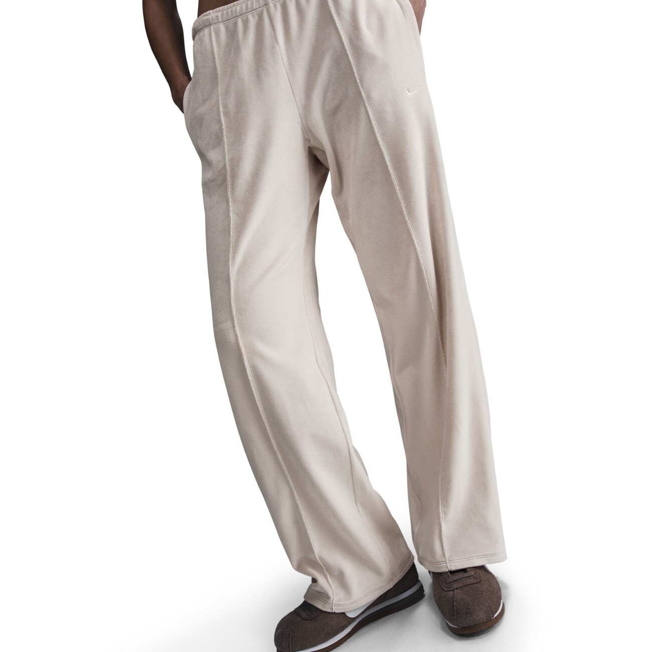 Штани Nike Sportswear Chill Knit Mid-Rise Velour (HJ0922104) - фото