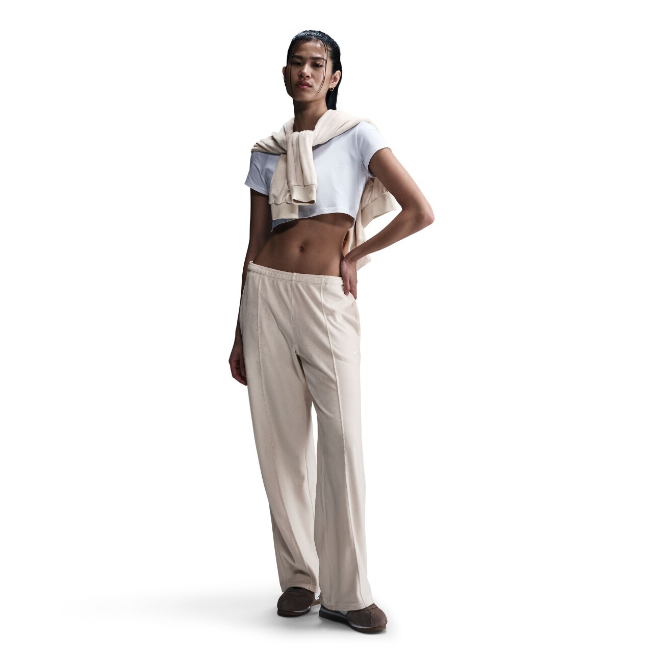 Штани Nike Sportswear Chill Knit Mid-Rise Velour (HJ0922104) - фото