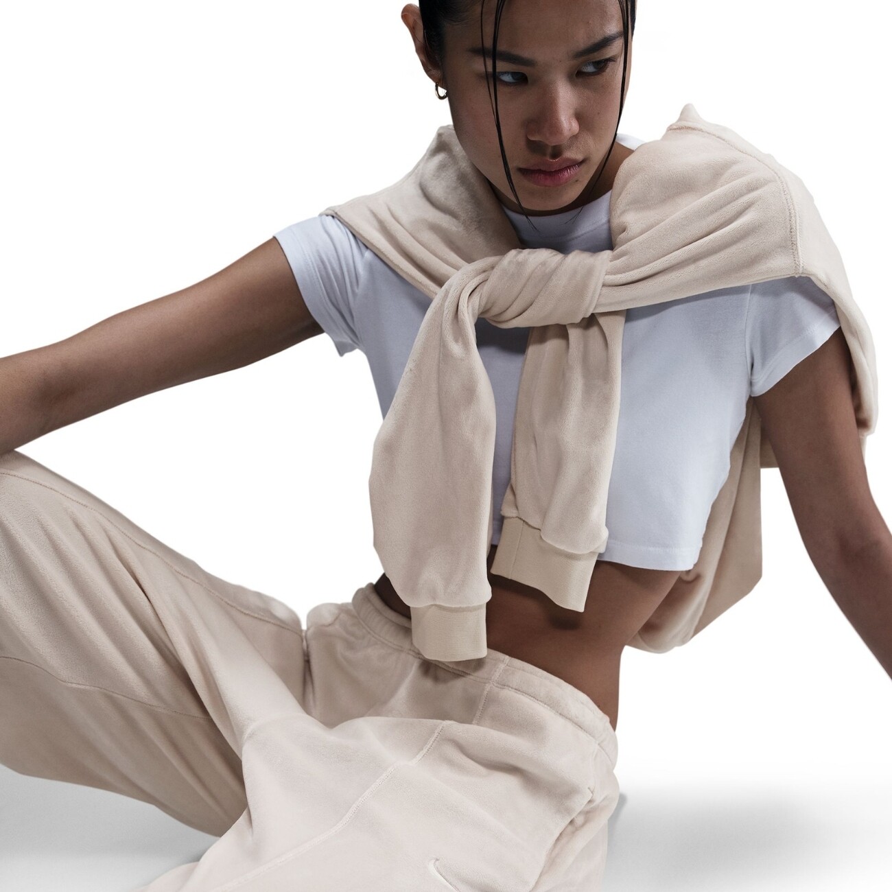 Штани Nike Sportswear Chill Knit Mid-Rise Velour (HJ0922104) - фото