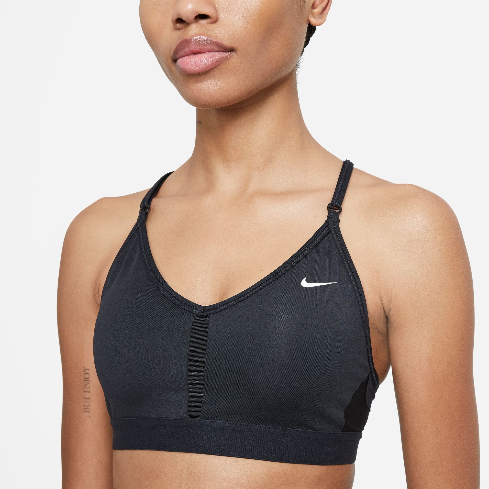 Топ Nike Indy Light-Support Padded V-Neck Sports (CZ4456010) - фото