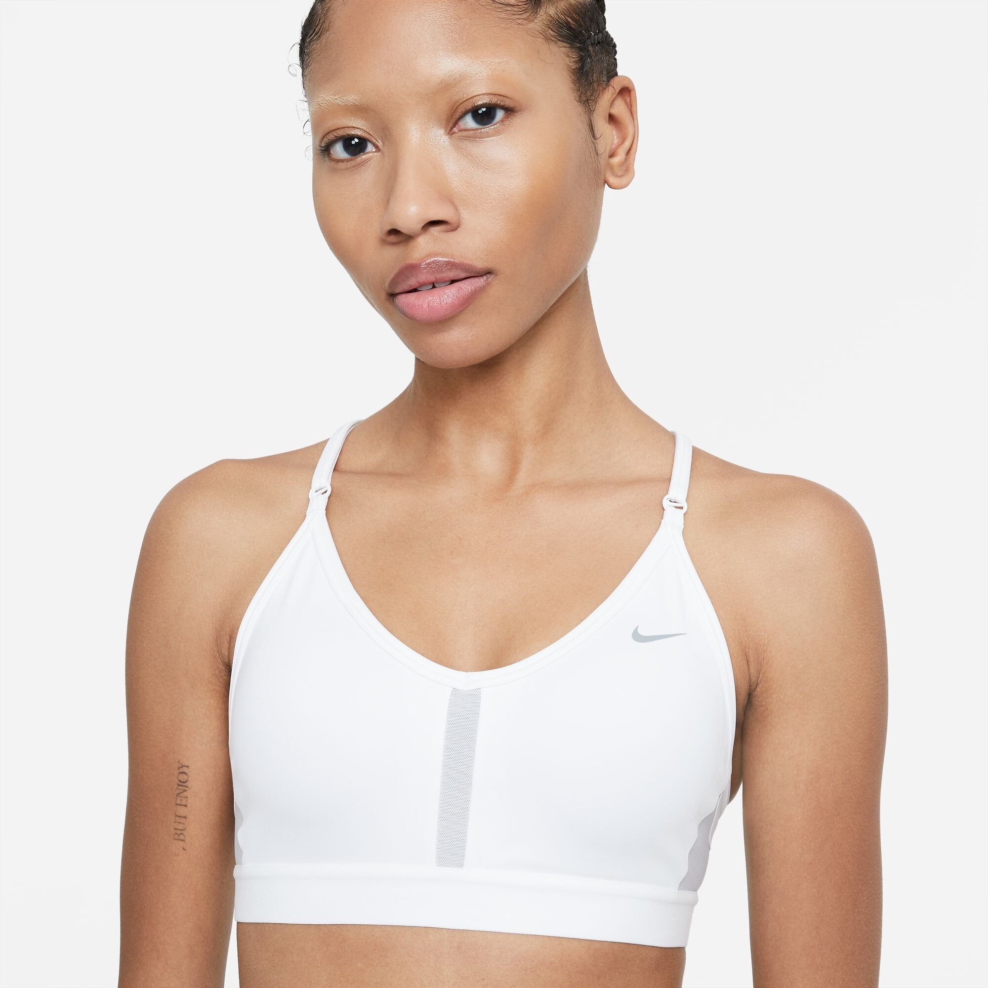 Топ Nike Indy Light-Support Padded V-Neck Sports (CZ4456100) - фото