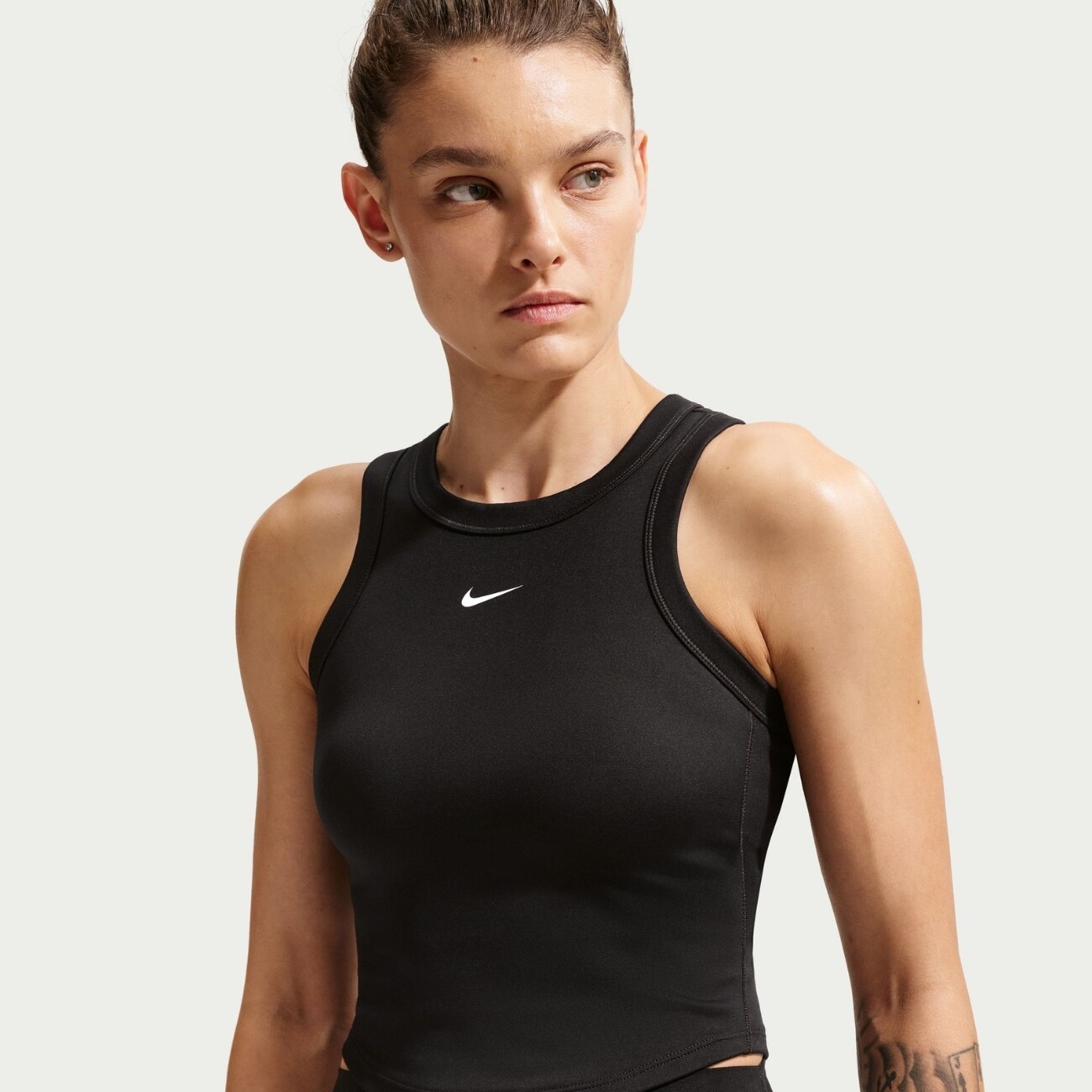 Майка Nike One Fitted Dri-FIT Cropped  (FN2806011) - фото