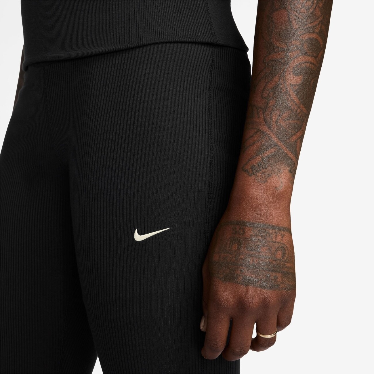 Штани Nike Sportswear Chill Knit Mid-Rise Tight Ribbed (IF0240010) - фото