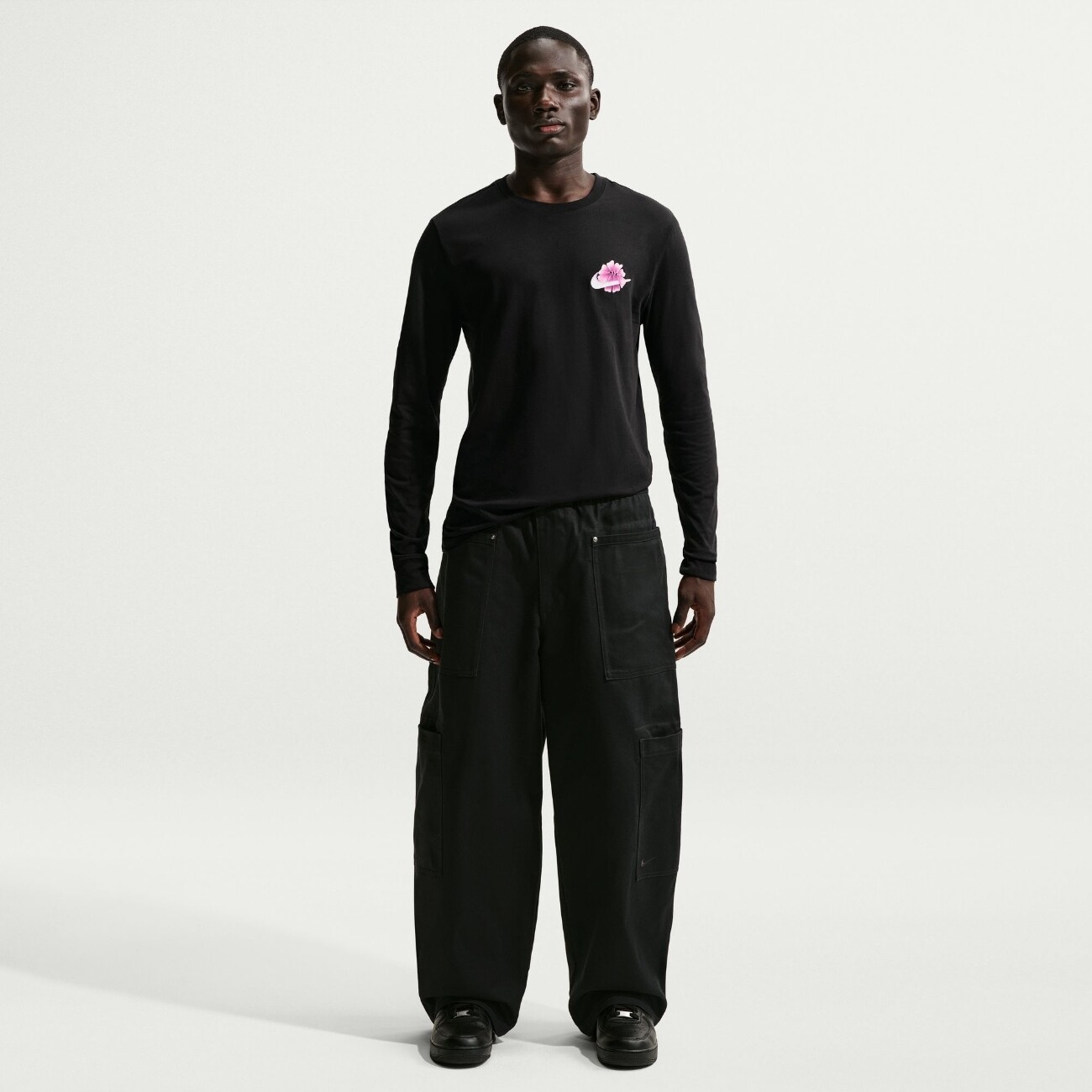 Футболка с длинным рукавом Nike Essential Mens Basketball (IH4129010) - фото