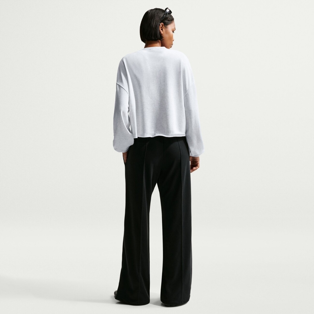 Штани Nike Sportswear Chill Terry Mid-Rise French Terry Open-Hem (II3978010) - фото