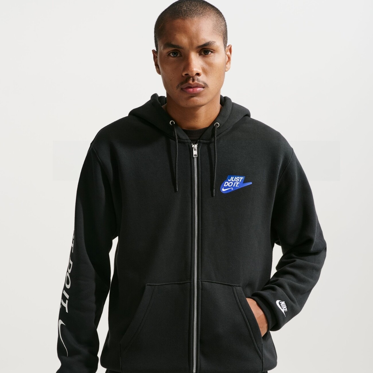 Толстовка Nike Sportswear Club Full-Zip Fleece (IO9616010) - фото
